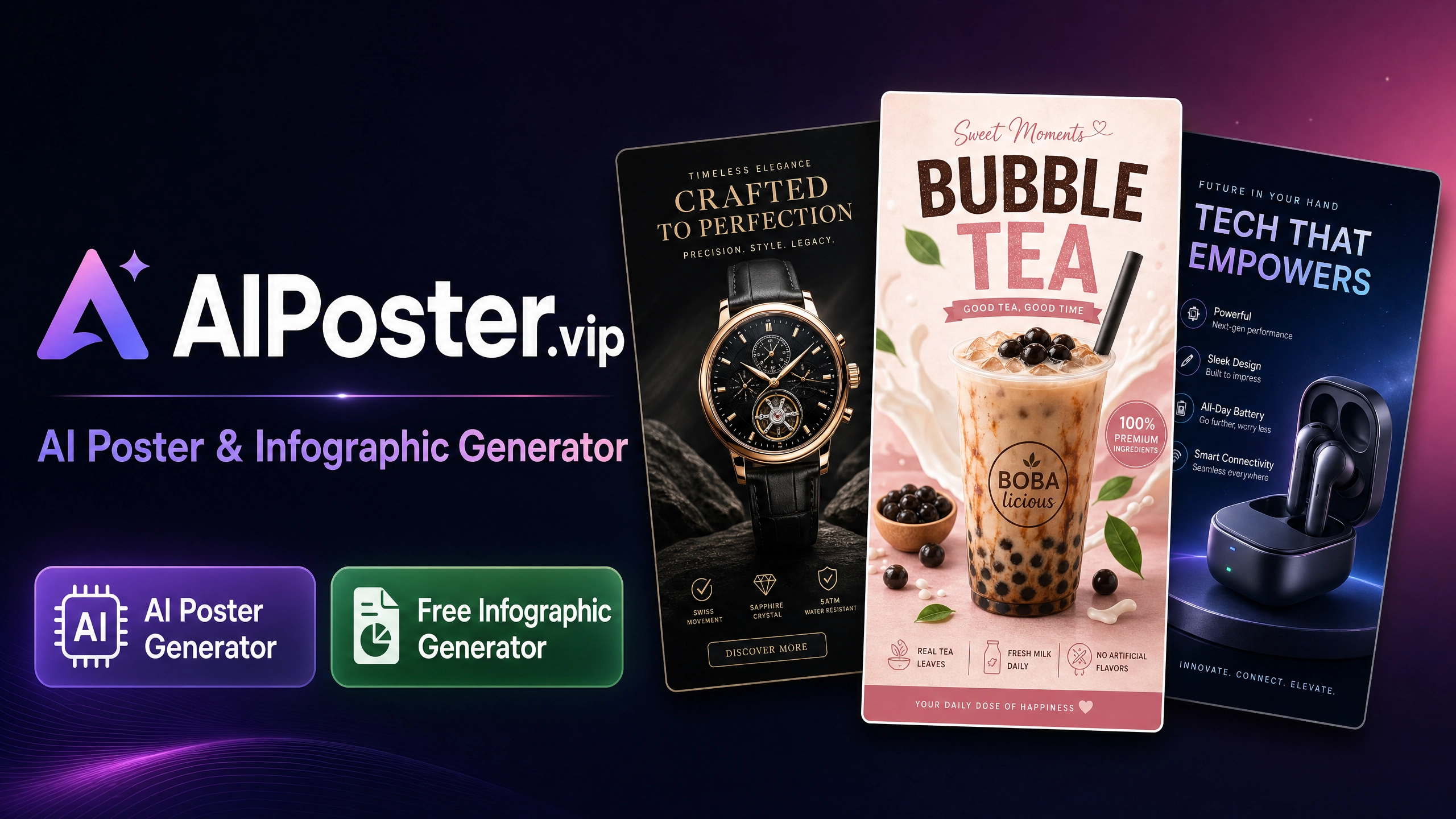 AI Poster Generator — Create Marketing Posters Instantly