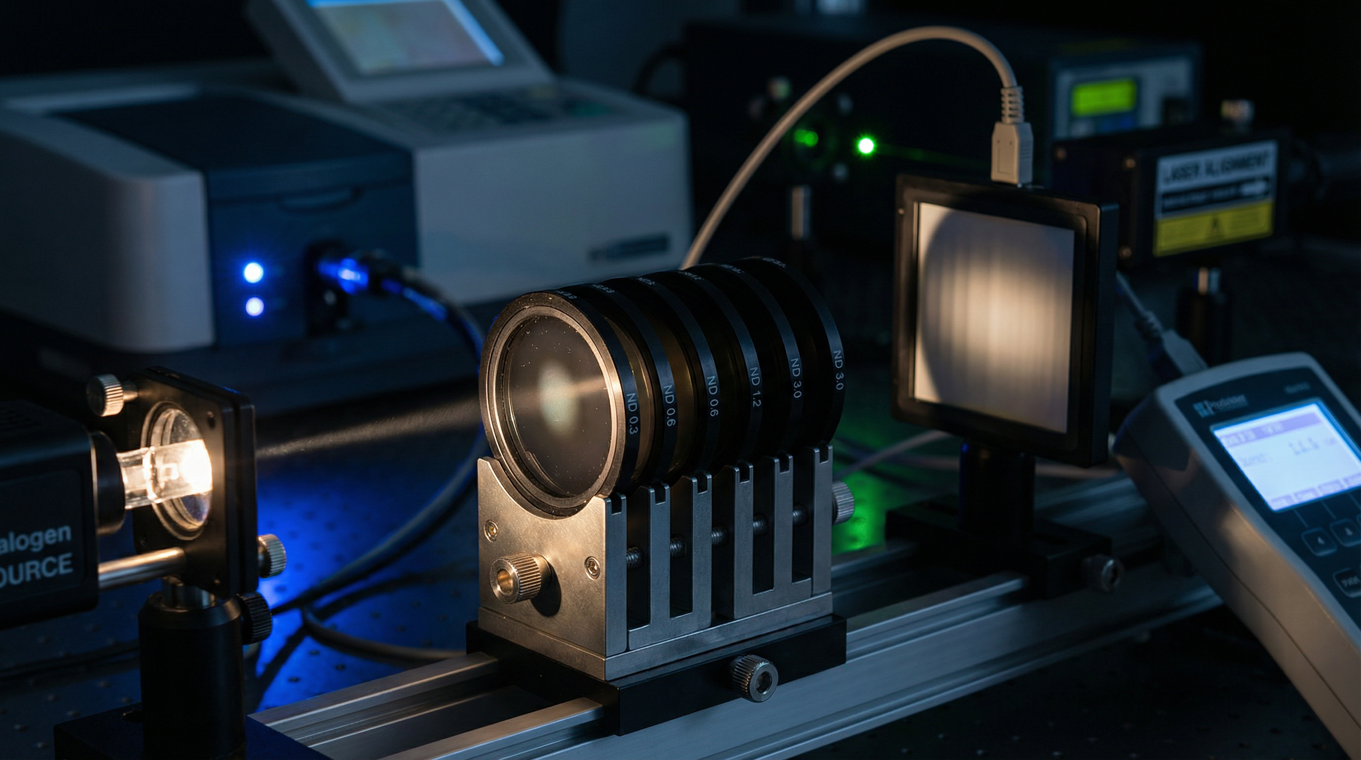Filters - ND Filter Density Accuracy: Measured Transmittance vs Advertised Values