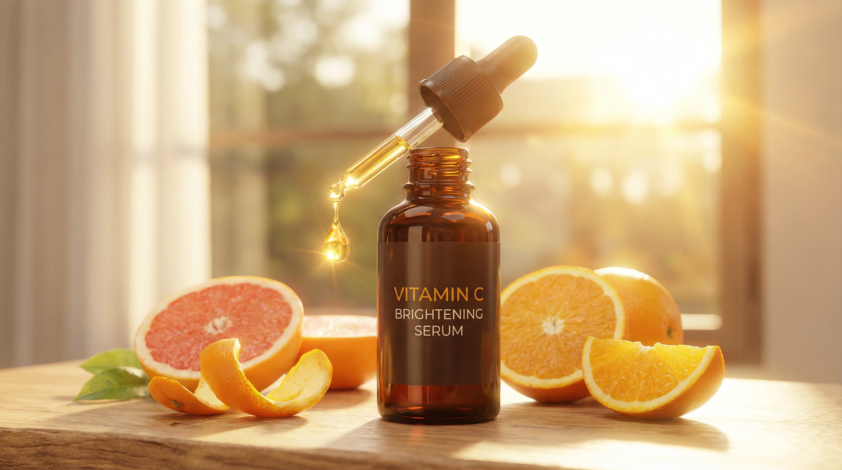 Serums - Vitamin C Serum: Liquid Sunshine in a Dropper Bottle