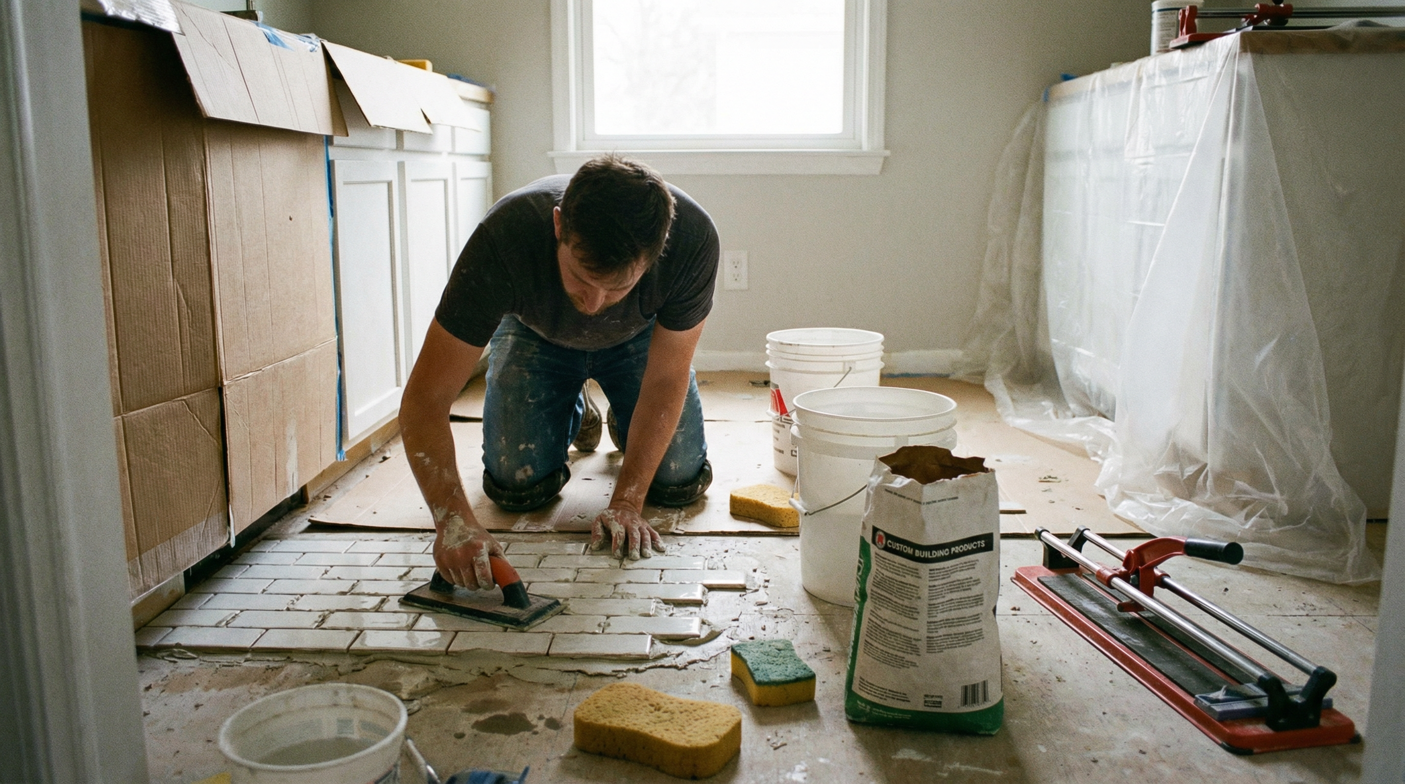 Flooring - The Great Tile Disaster: Why I'll Never Grout Again (But You Should)