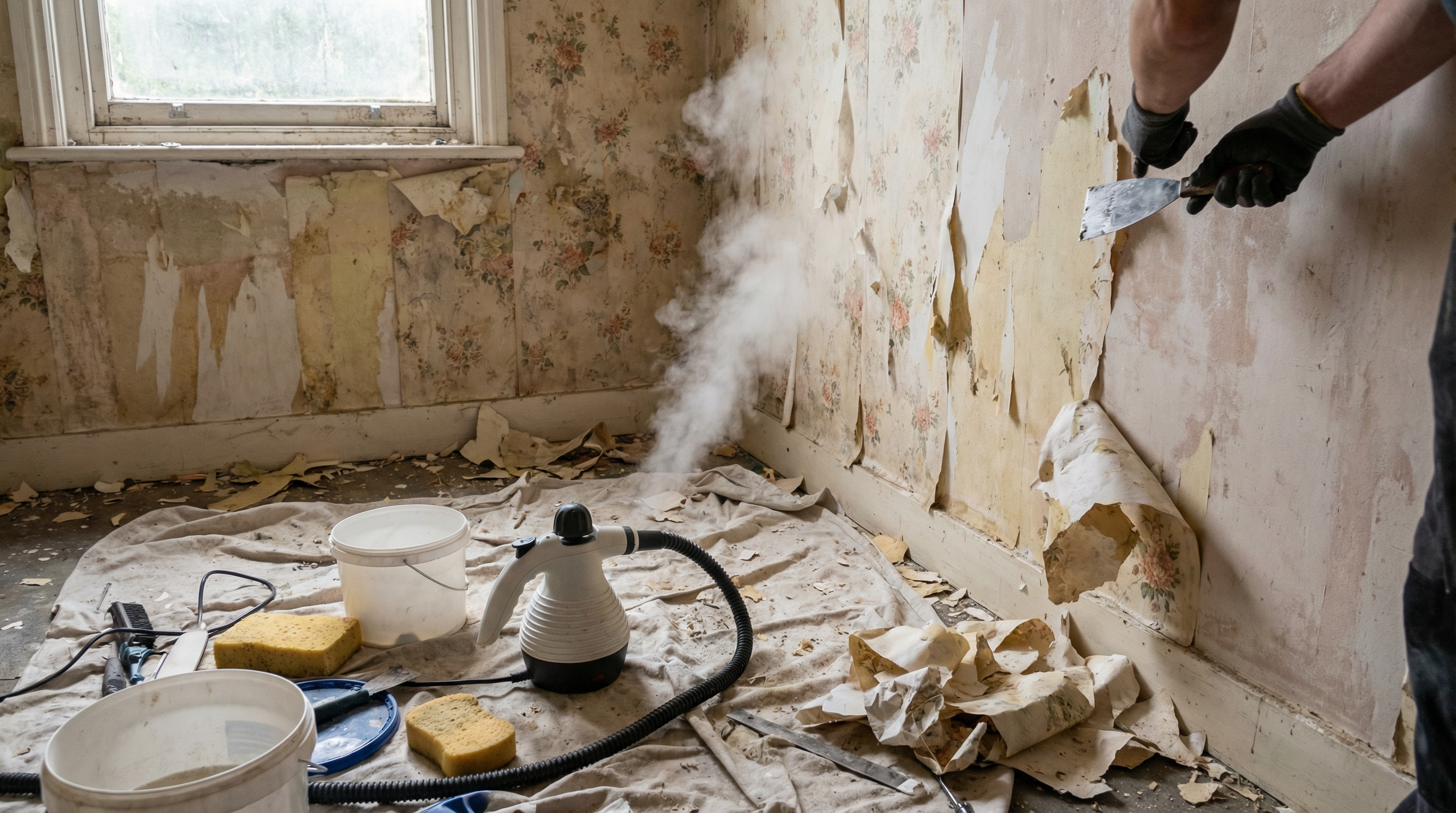 Walls - Wallpaper Removal: The Sticky Situation That Almost Ended My Marriage