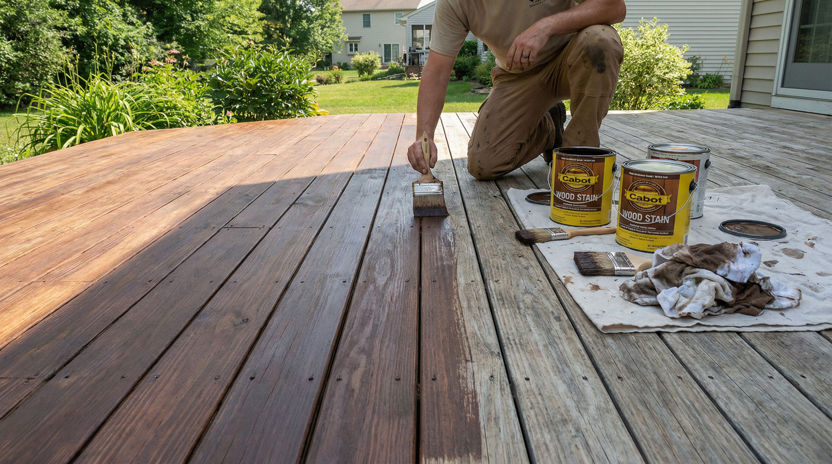 Outdoor - The Deck Staining Incident: A Cautionary Tale About Reading Instructions