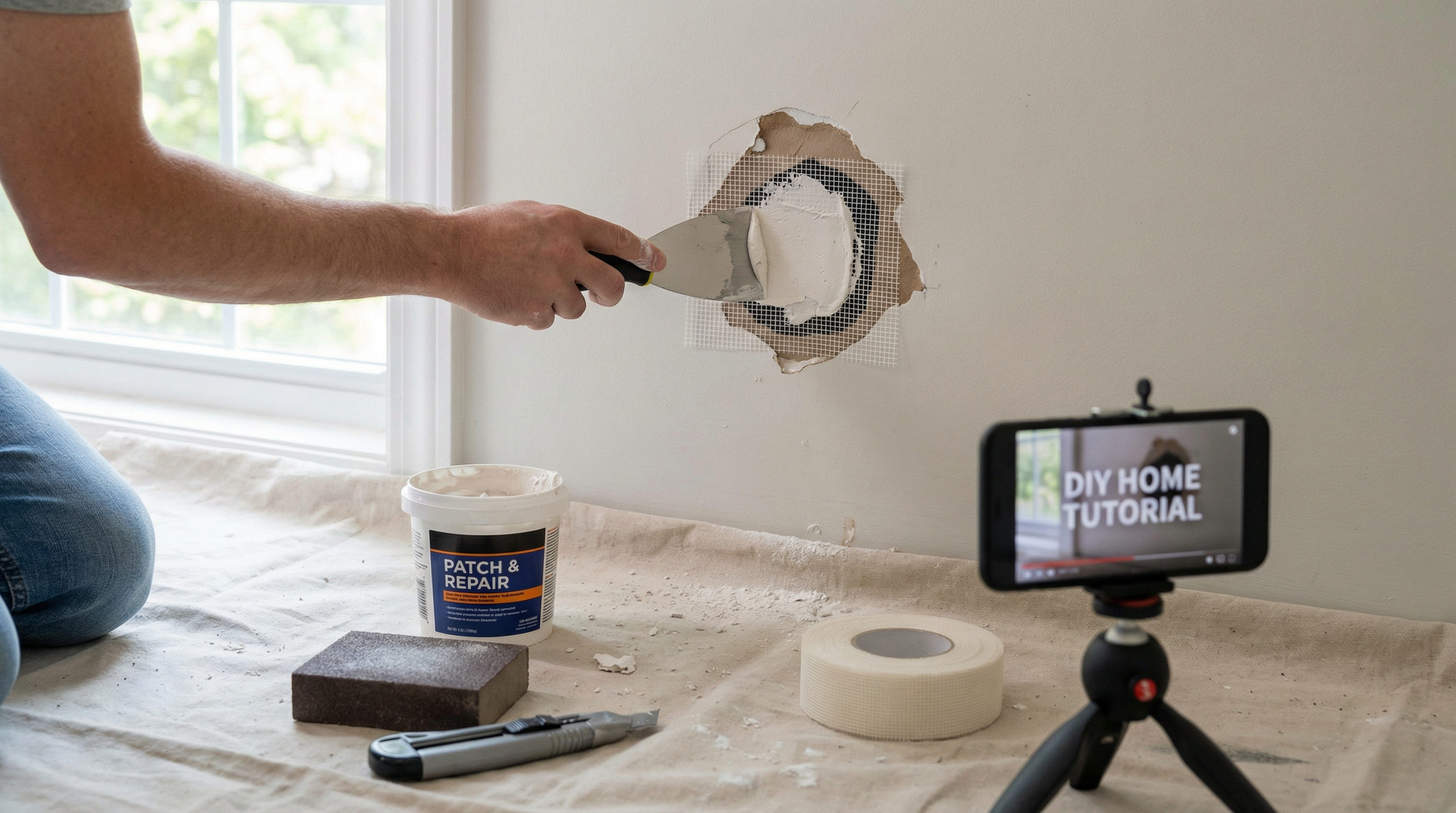 Walls - Drywall Repair for Klutzes: Fixing Holes Without Making Them Bigger
