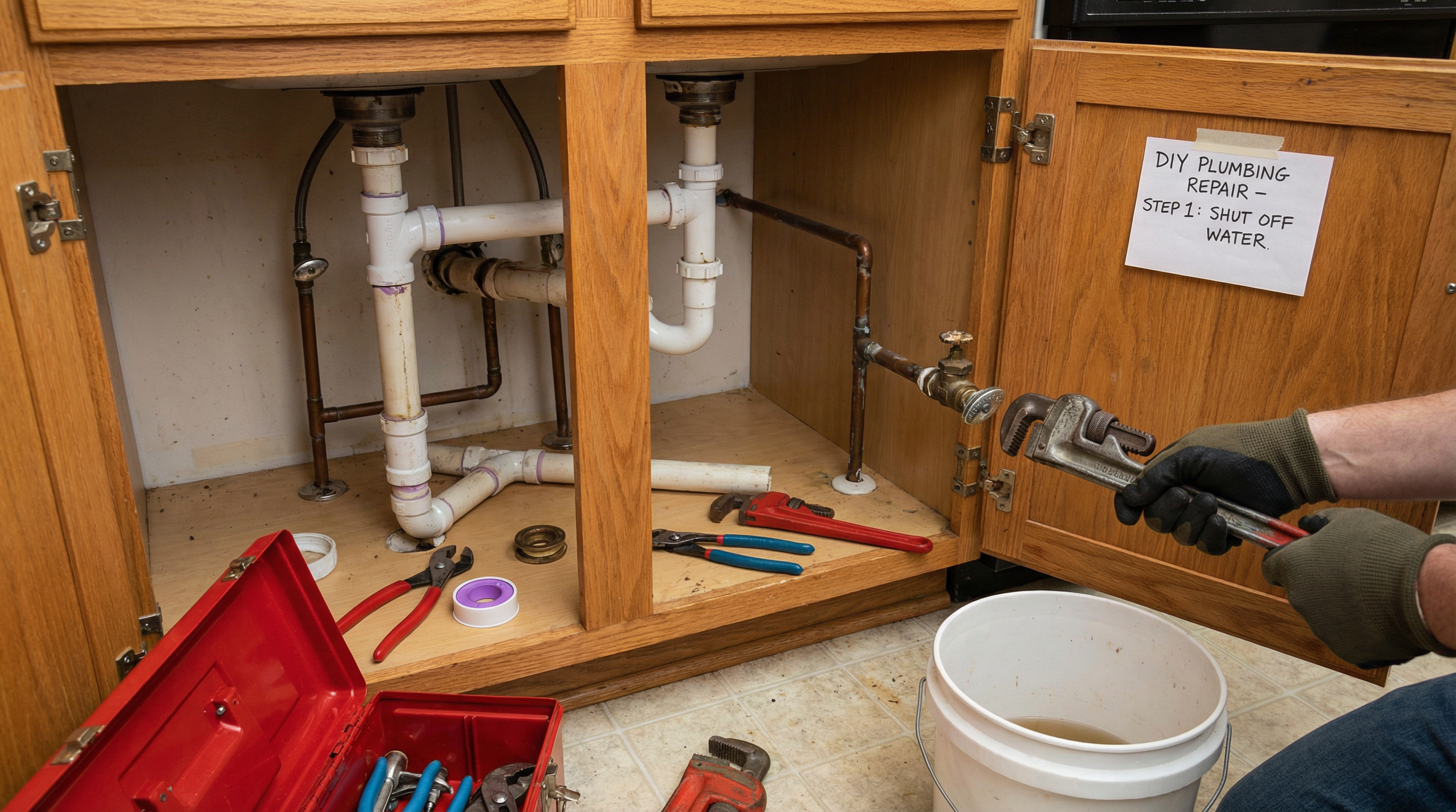 Plumbing - The Plumbing Adventure: How I Learned to Love the Shut-Off Valve