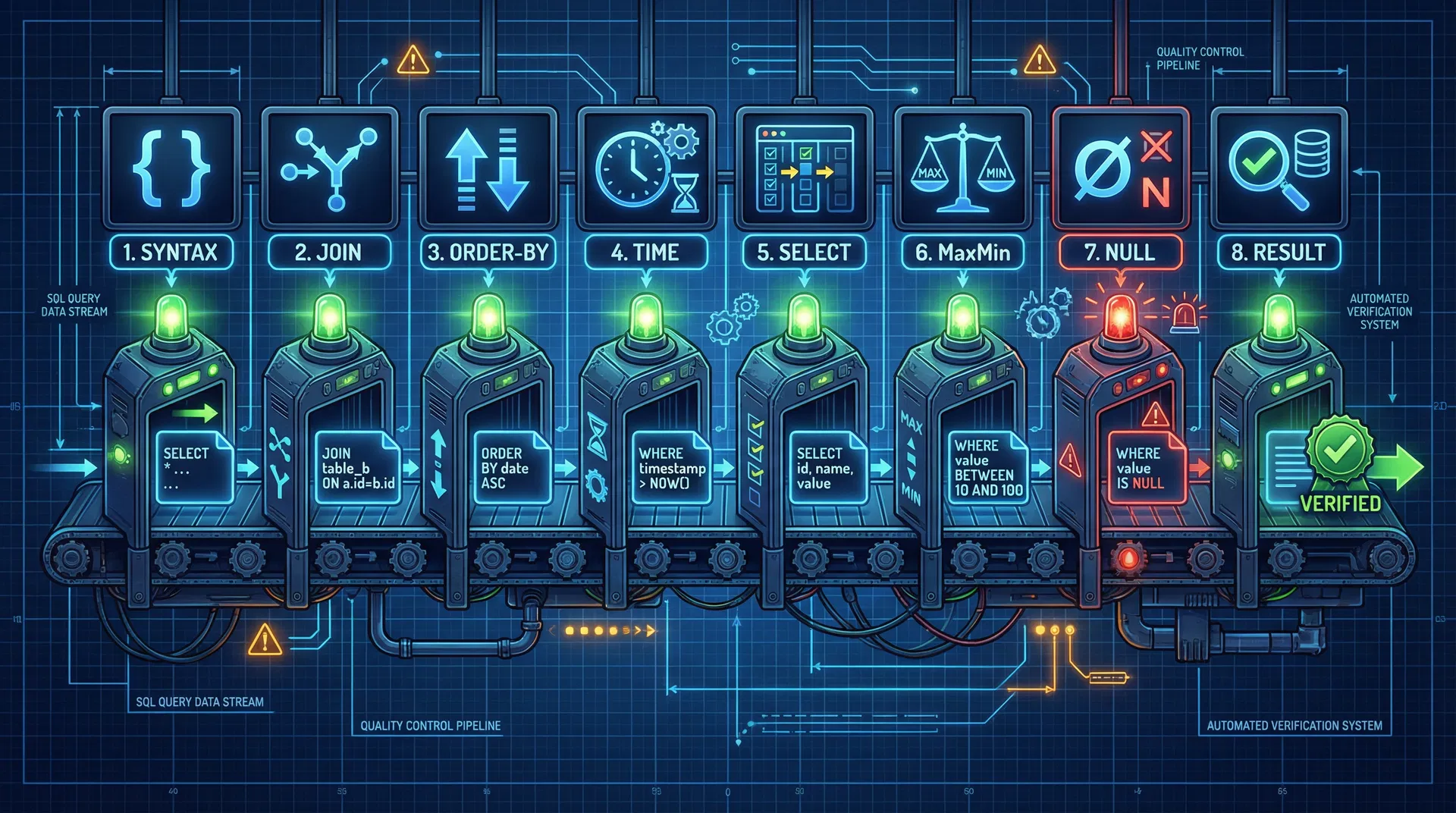 Tool-chain checker pipeline