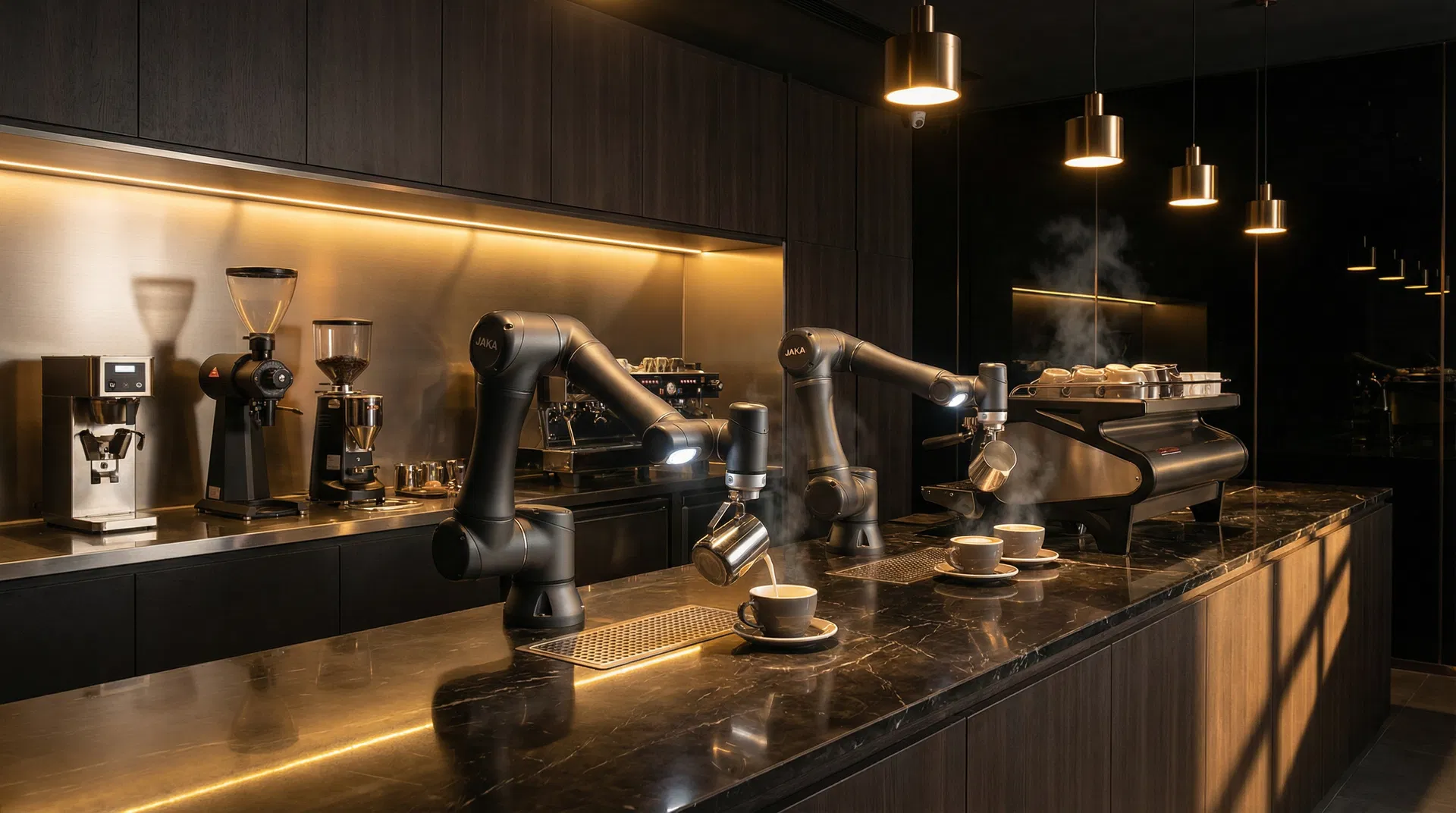 로봇 커피 제조 시스템