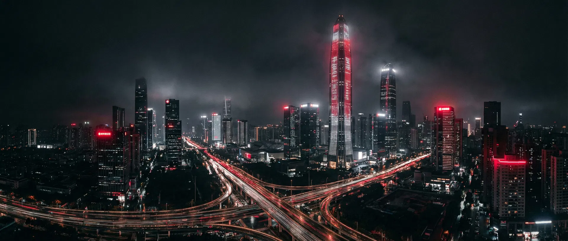 Shenzhen Skyline at Night