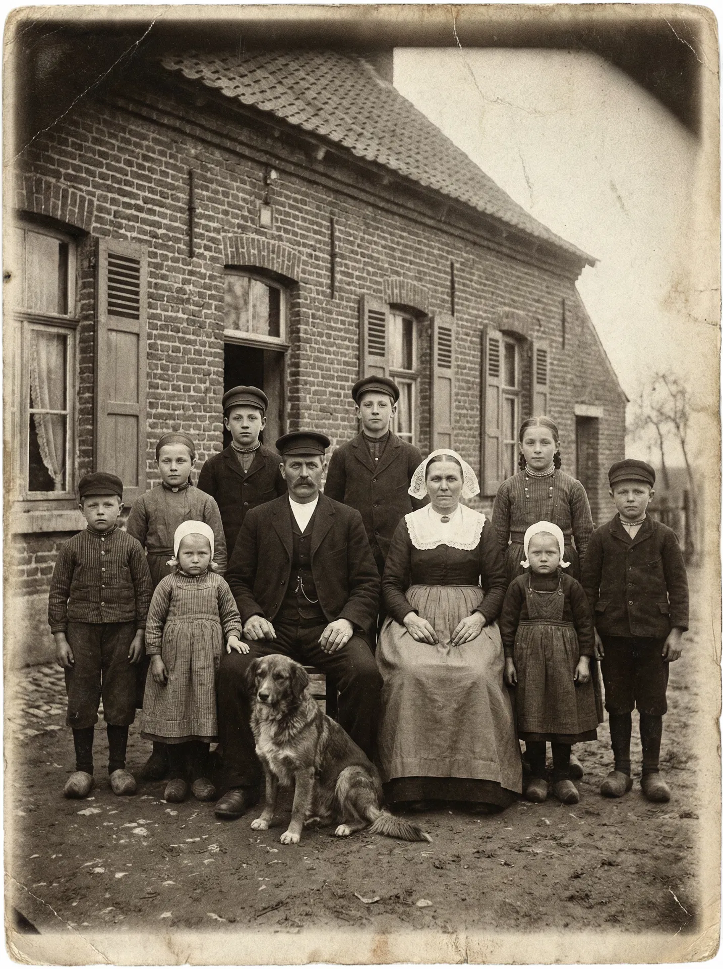 Historisch familieportret