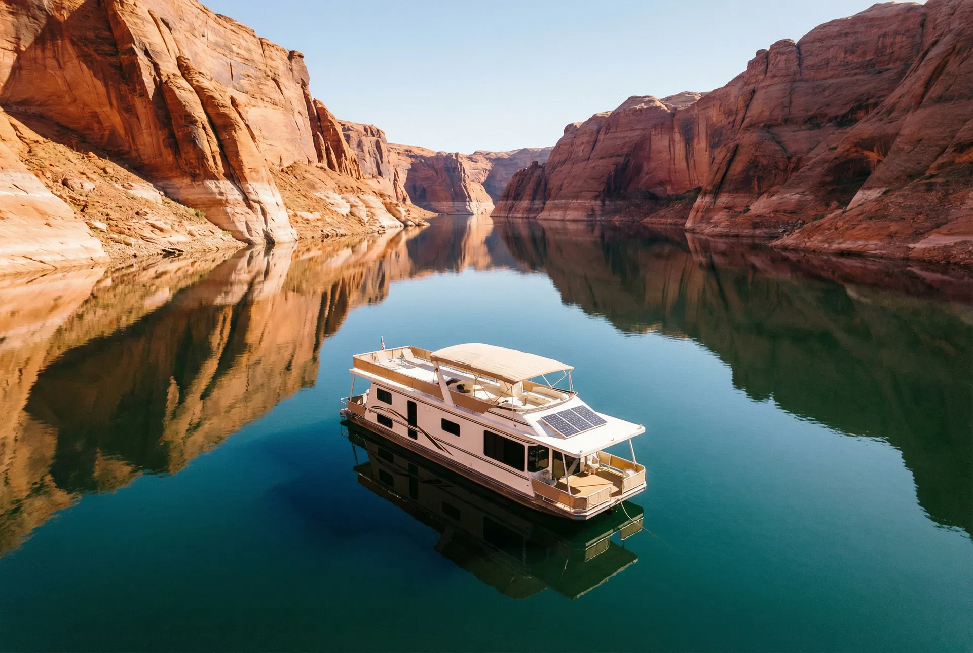 Houseboat on Lake Powell
