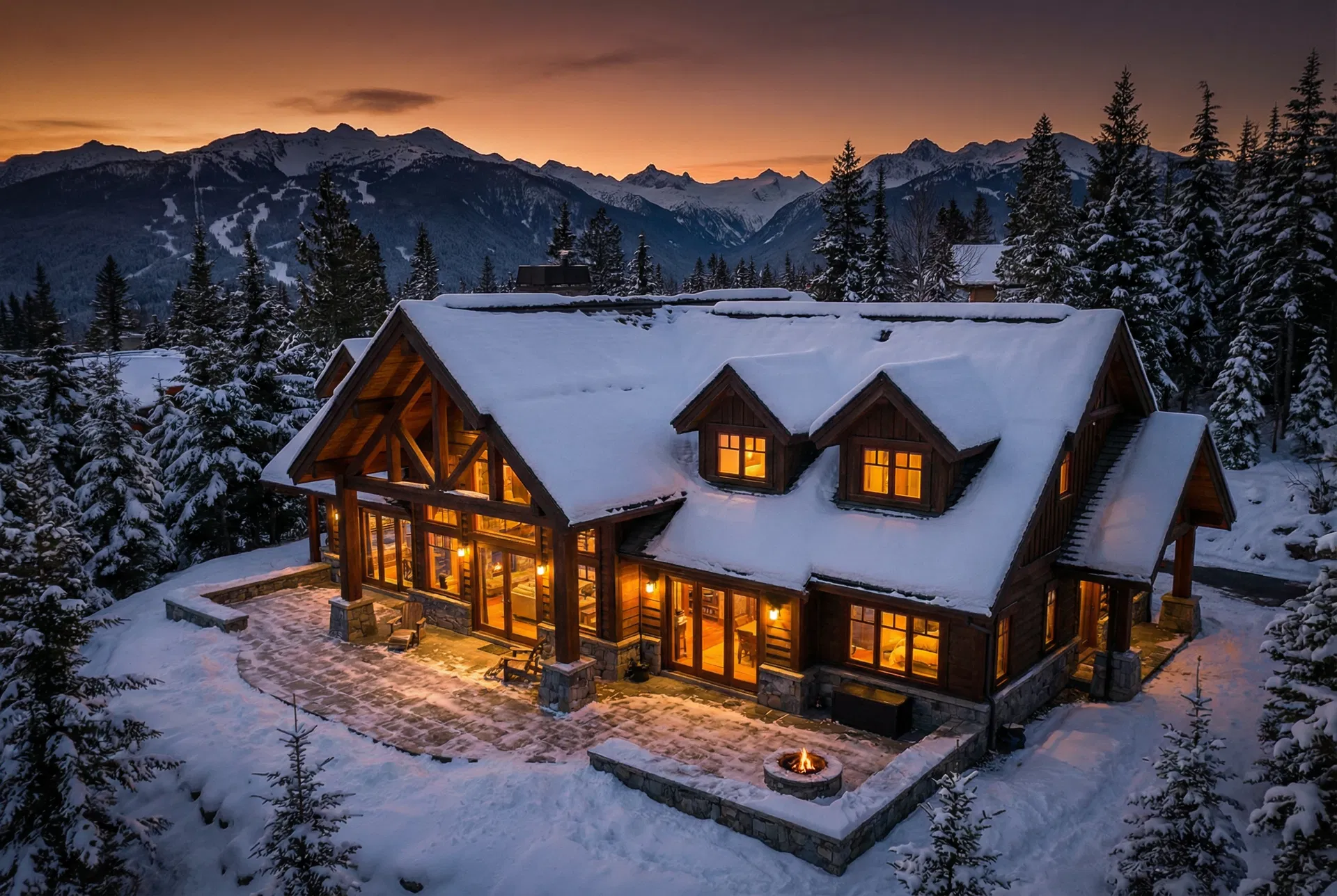 Ski chalet in Whistler