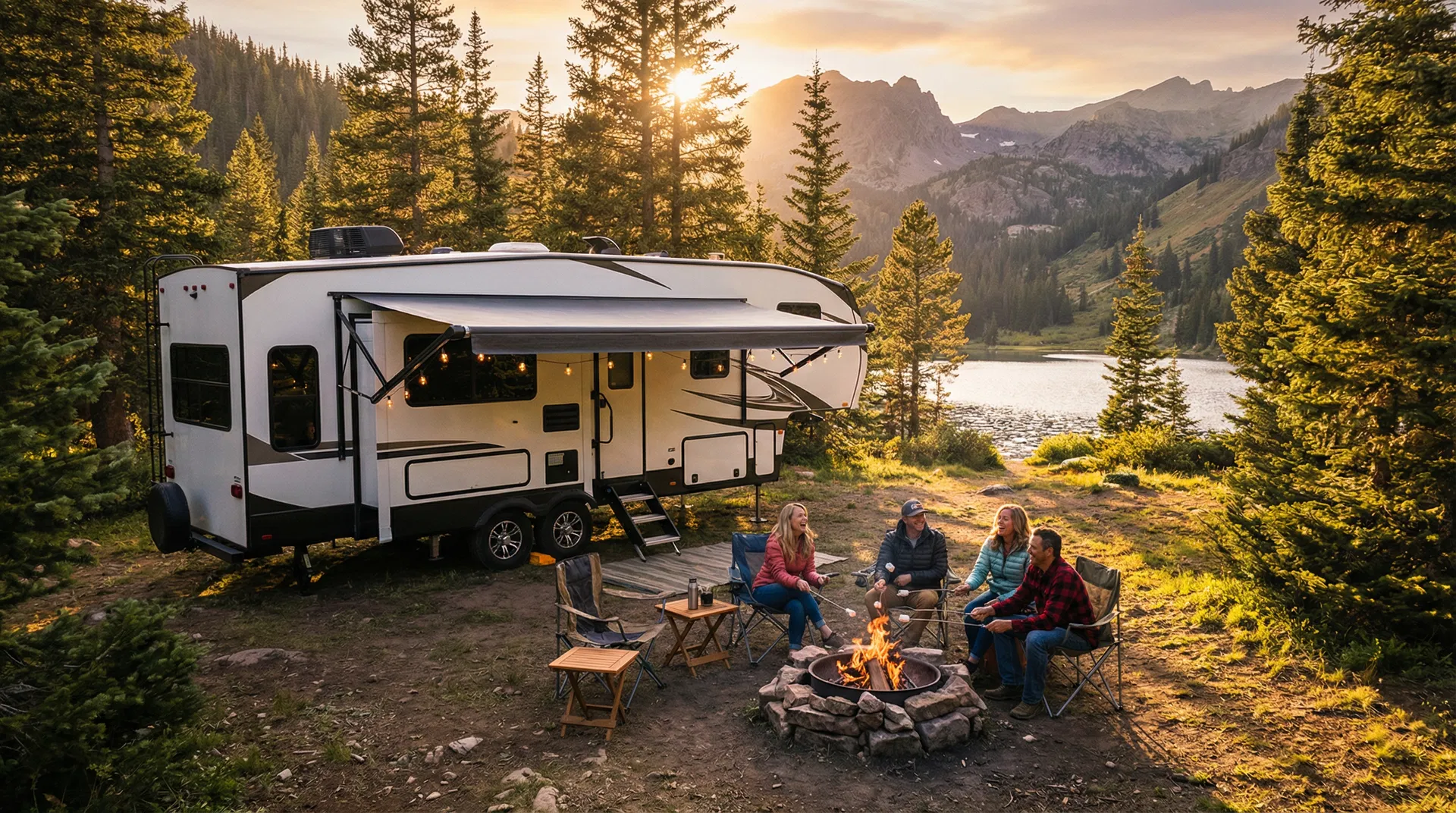 Fifth-wheel in Big Sur