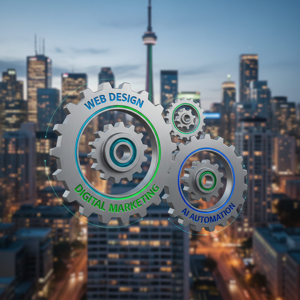 The Triple Threat: How Web Design, Digital Marketing, and AI Automation Drive Toronto Business Growth
