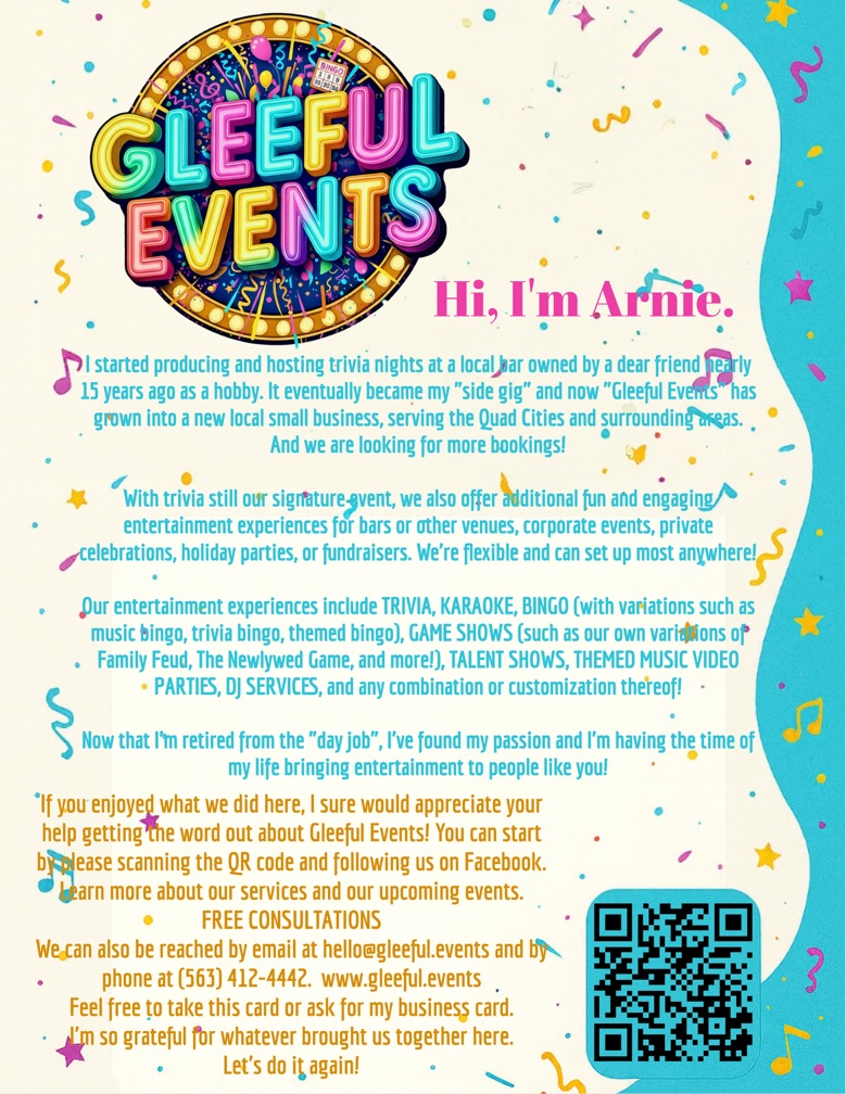 Fun with Gleeful Events!