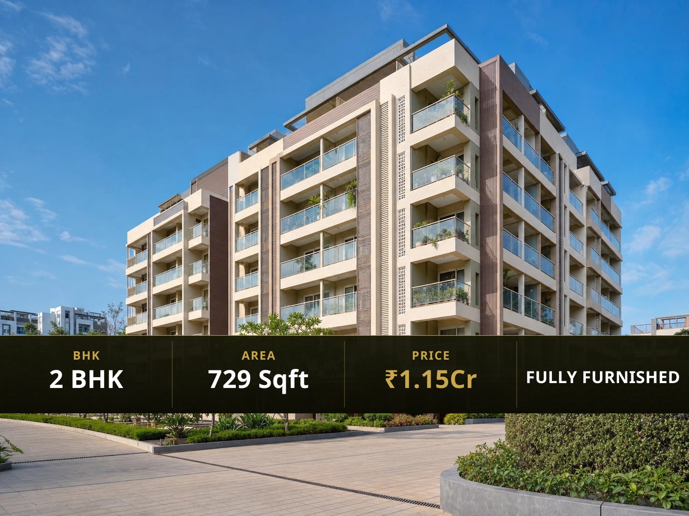 2 BHK Flat for Sale in Kharadi, Pune - Image 1