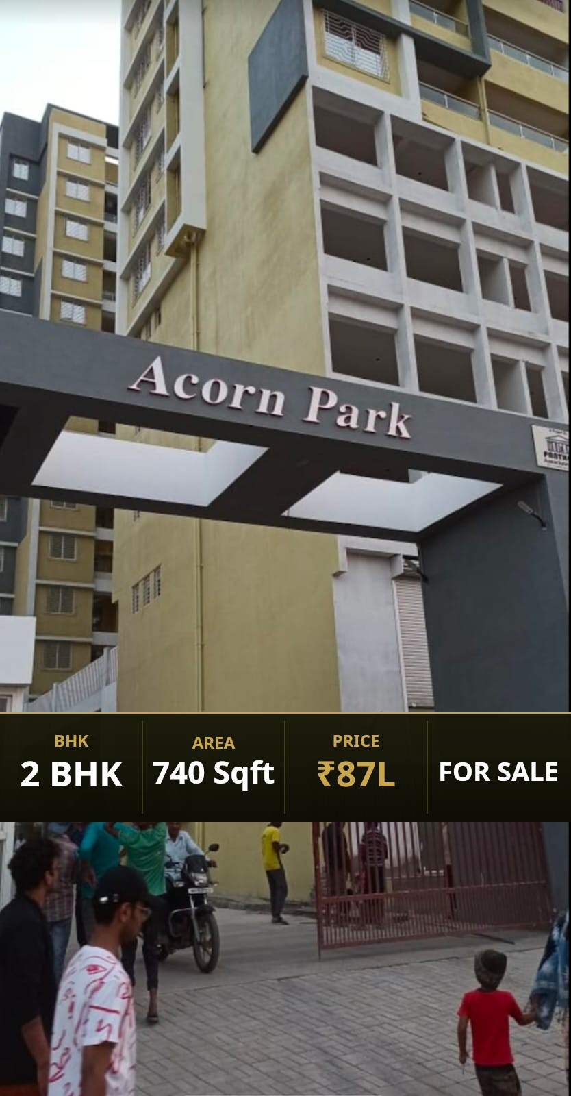 2 BHK FLAT Acorn Park Wakad - Image 1