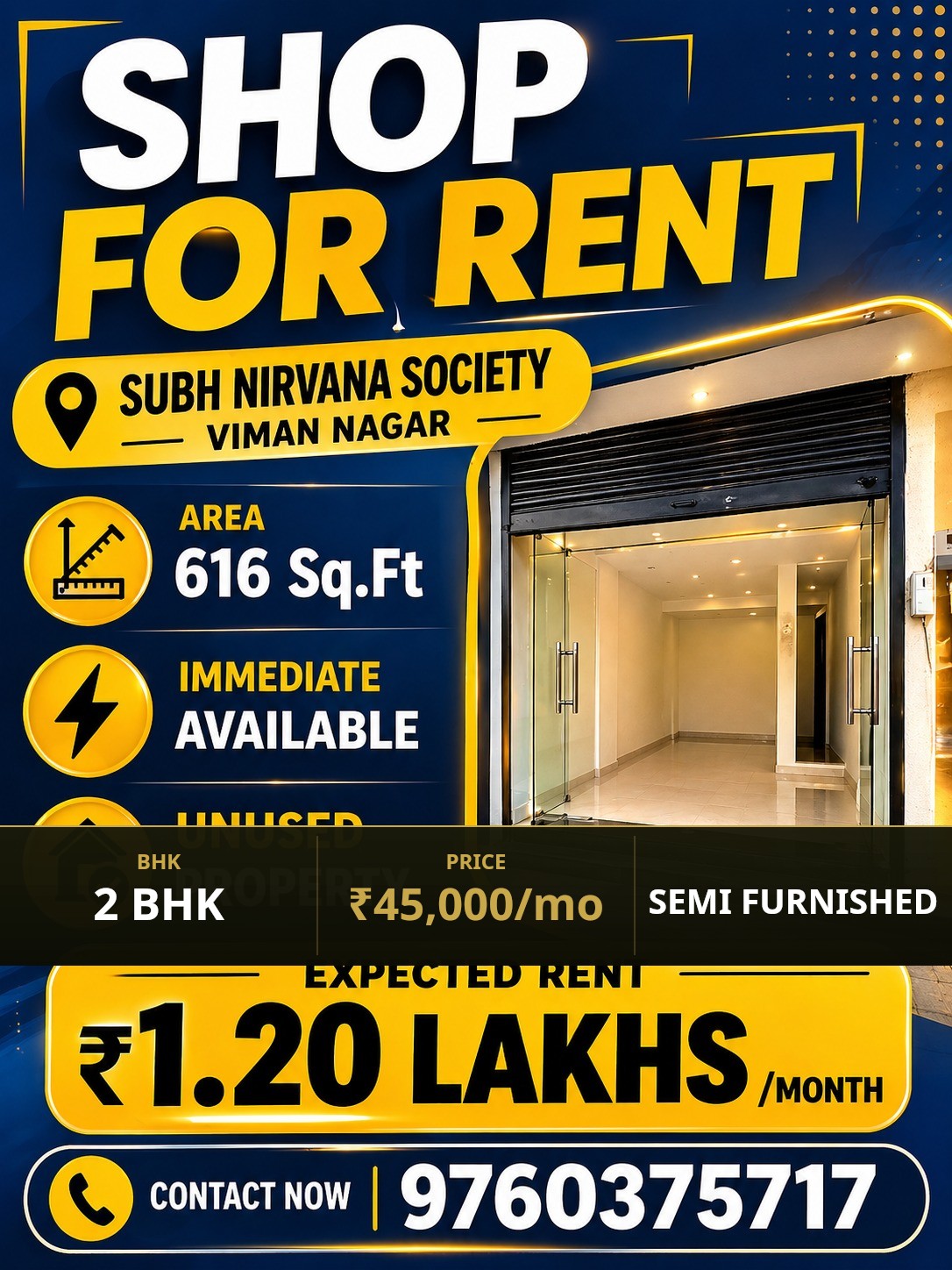 2 BHK flat SIDDHARTH ESTATE KALYANI NAGAR - Image 1