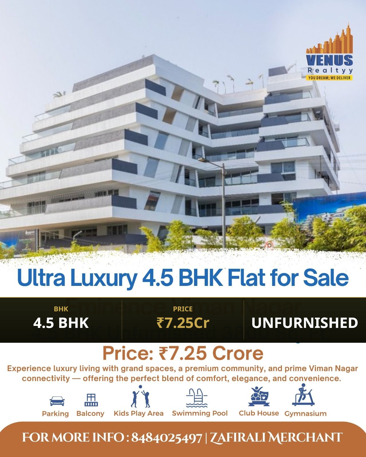 4.5 BHK Flat Eminence Viman Nagar - Image 1