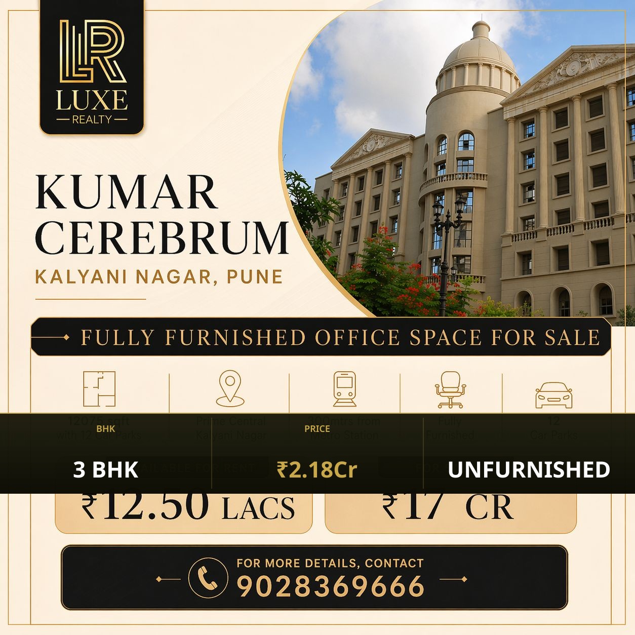 3 BHK Flat for Sale in Balewadi, Pune - Image 1