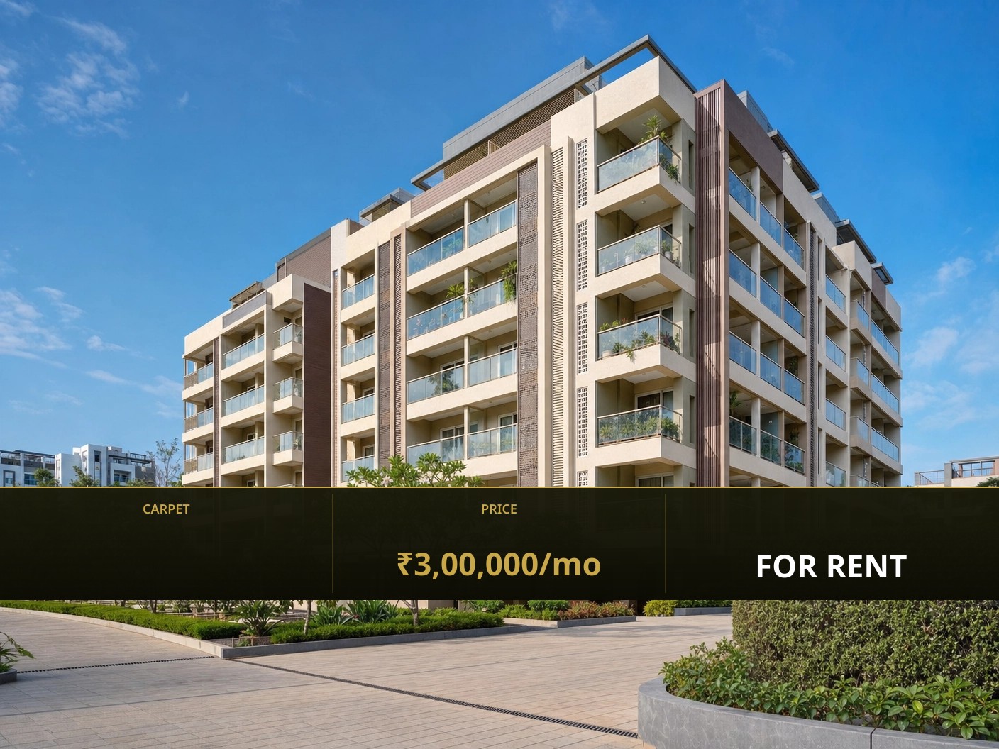 3 BHK Flat for Sale in New Kalyani Nagar, Pune - Image 1