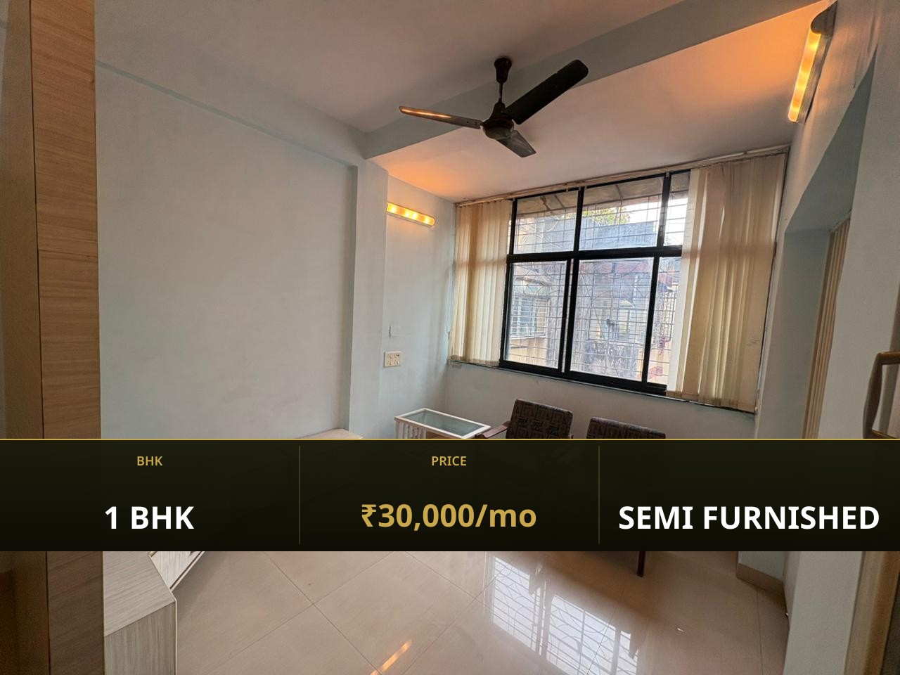 1 BHK Rental for Rent in Model Colony, Pune - Image 1