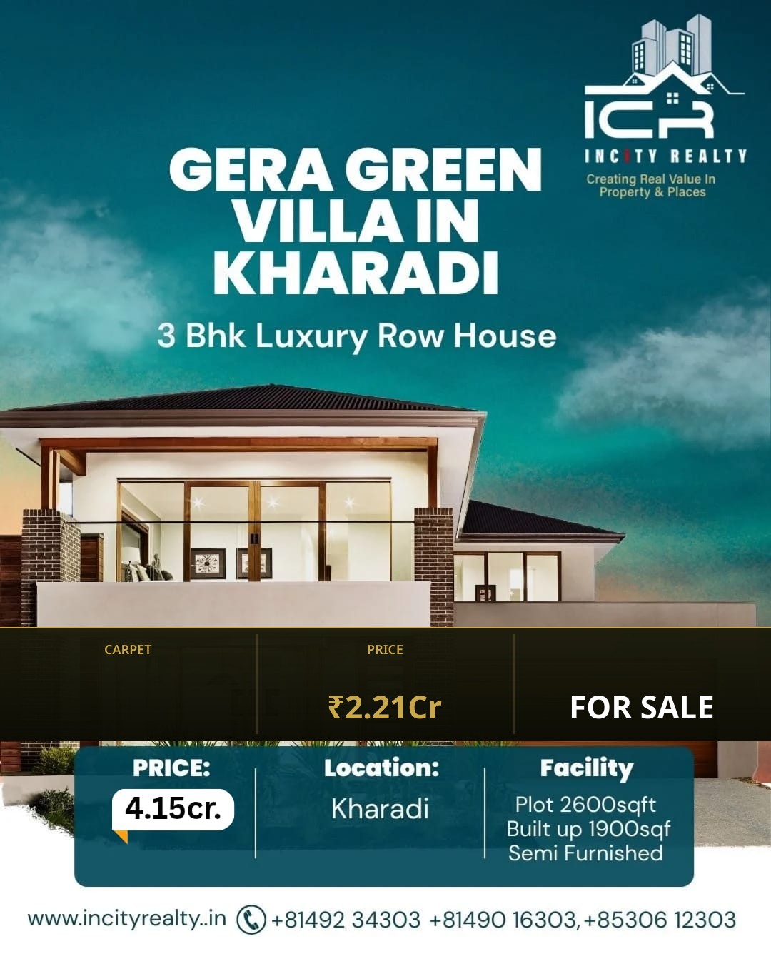 4 BHK Flat for Sale in Model Colony, Pune - Image 1