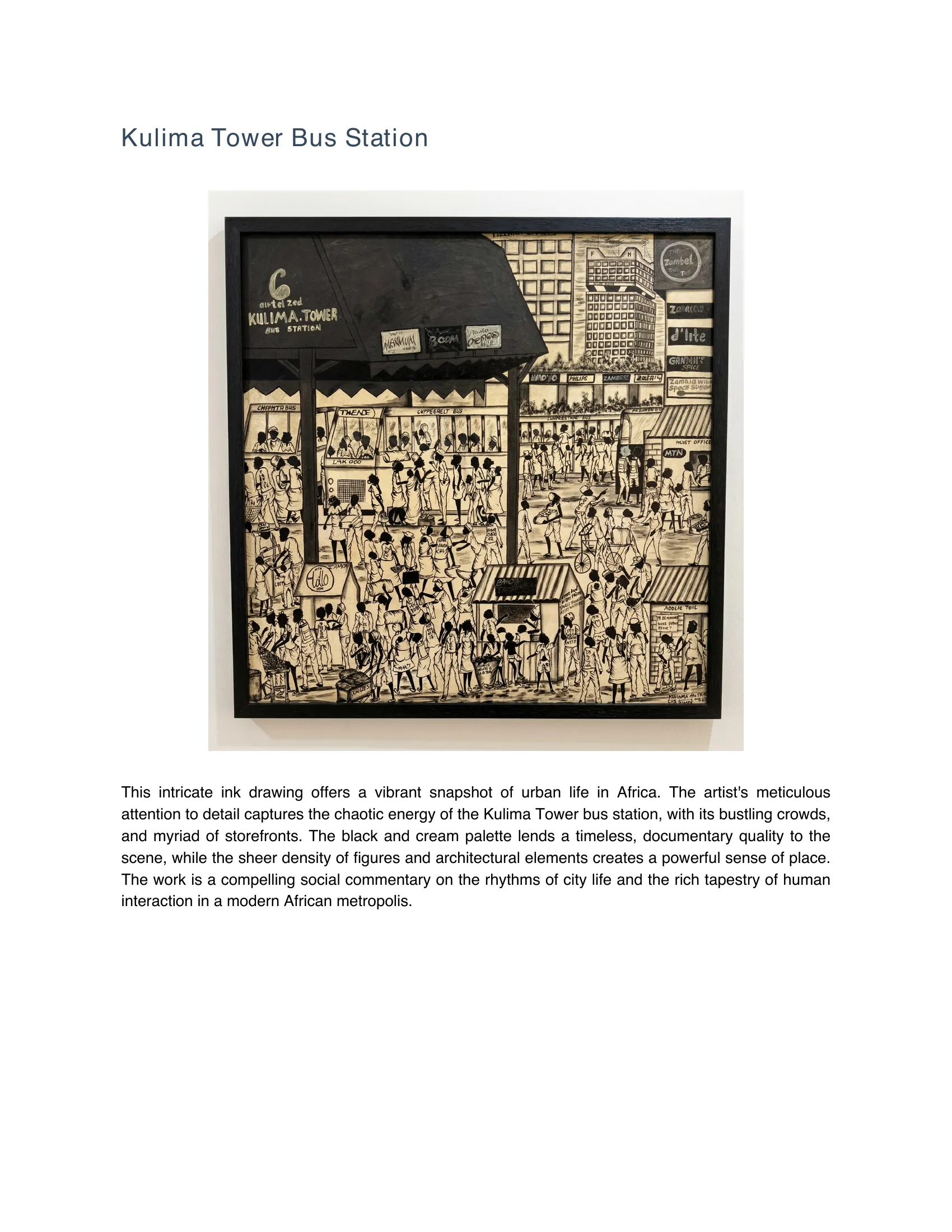 Kulima Tower Bus Station