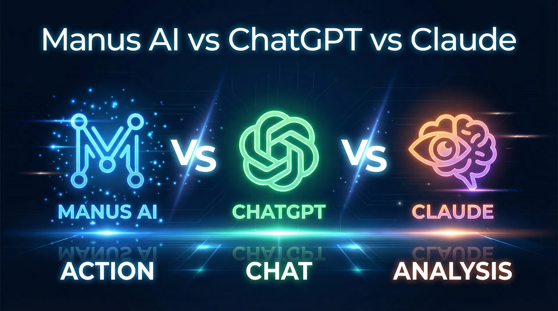 Manus AI vs ChatGPT vs Claude