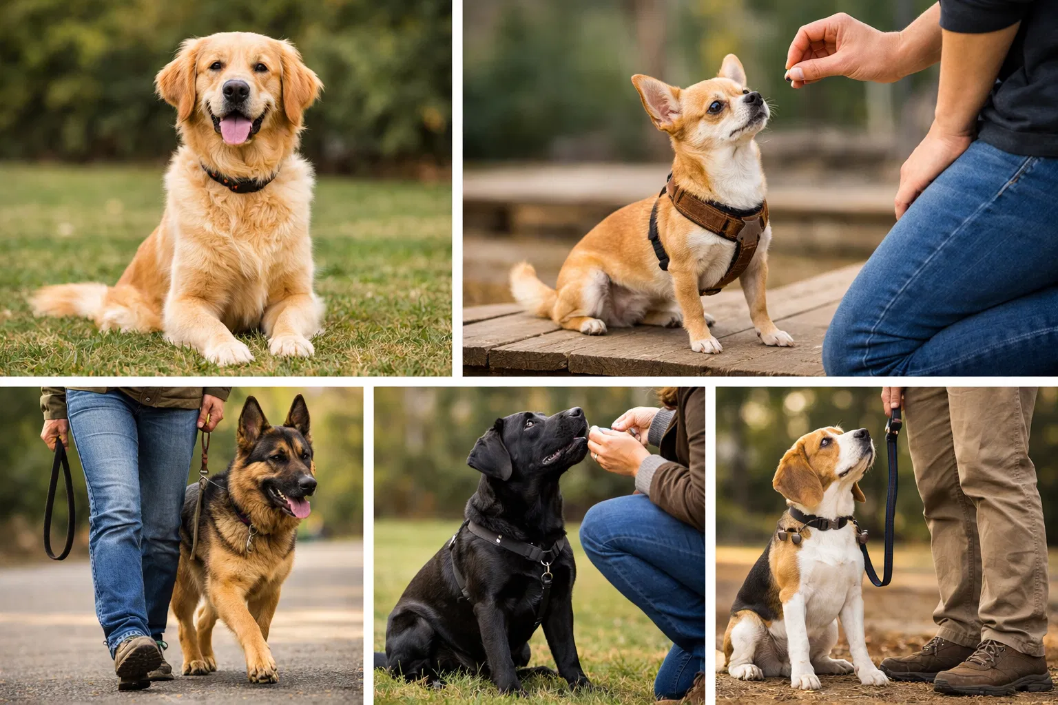 Happy dogs