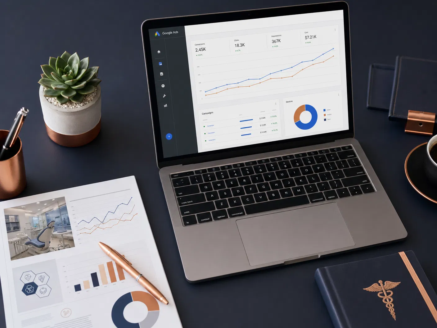 Google Ads Management Dashboard