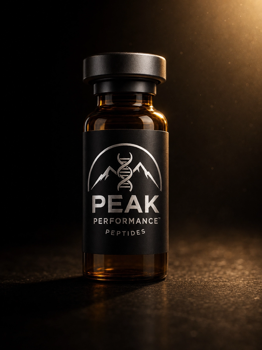 Peak Performance Peptides branded vial