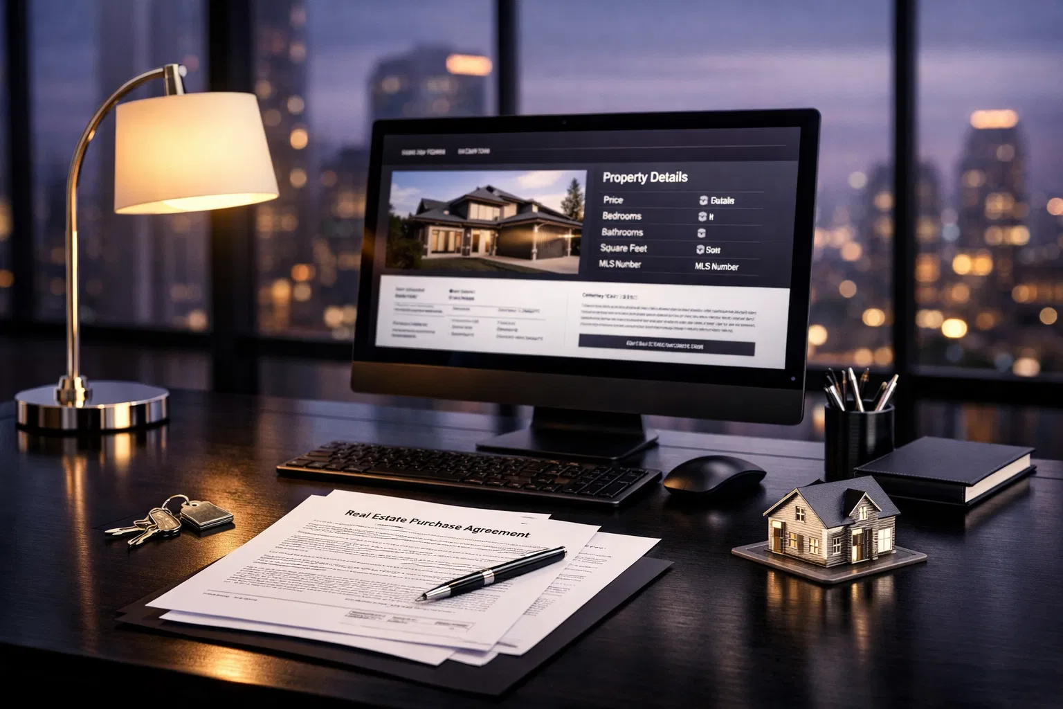 Professional real estate closing office