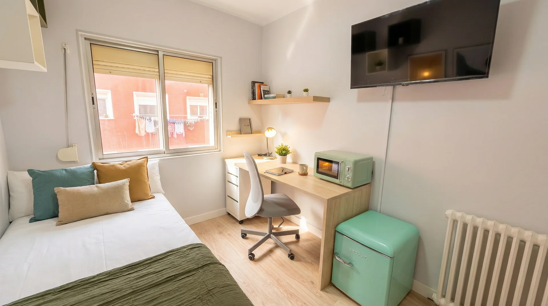 Habitación para estudiantes en Delicias, Valladolid - Habitación luminosa a 20 minutos del campus UVA - Verificada y Todo Incluido - 375€/mes todo incluido
