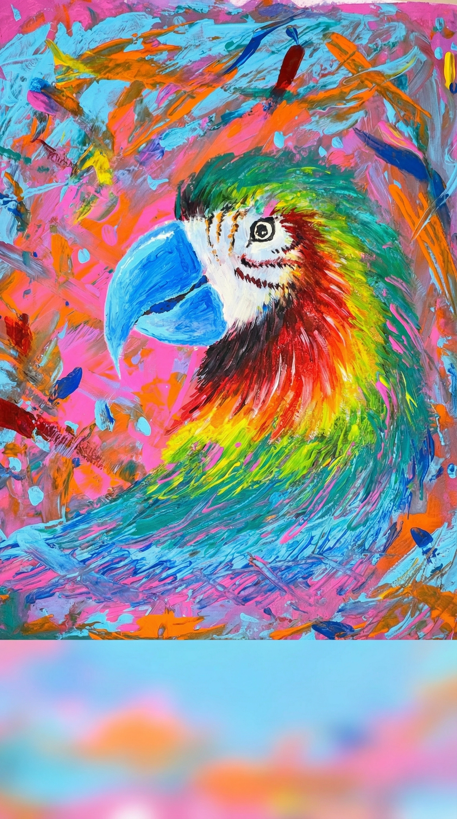 Rainbow Parrot