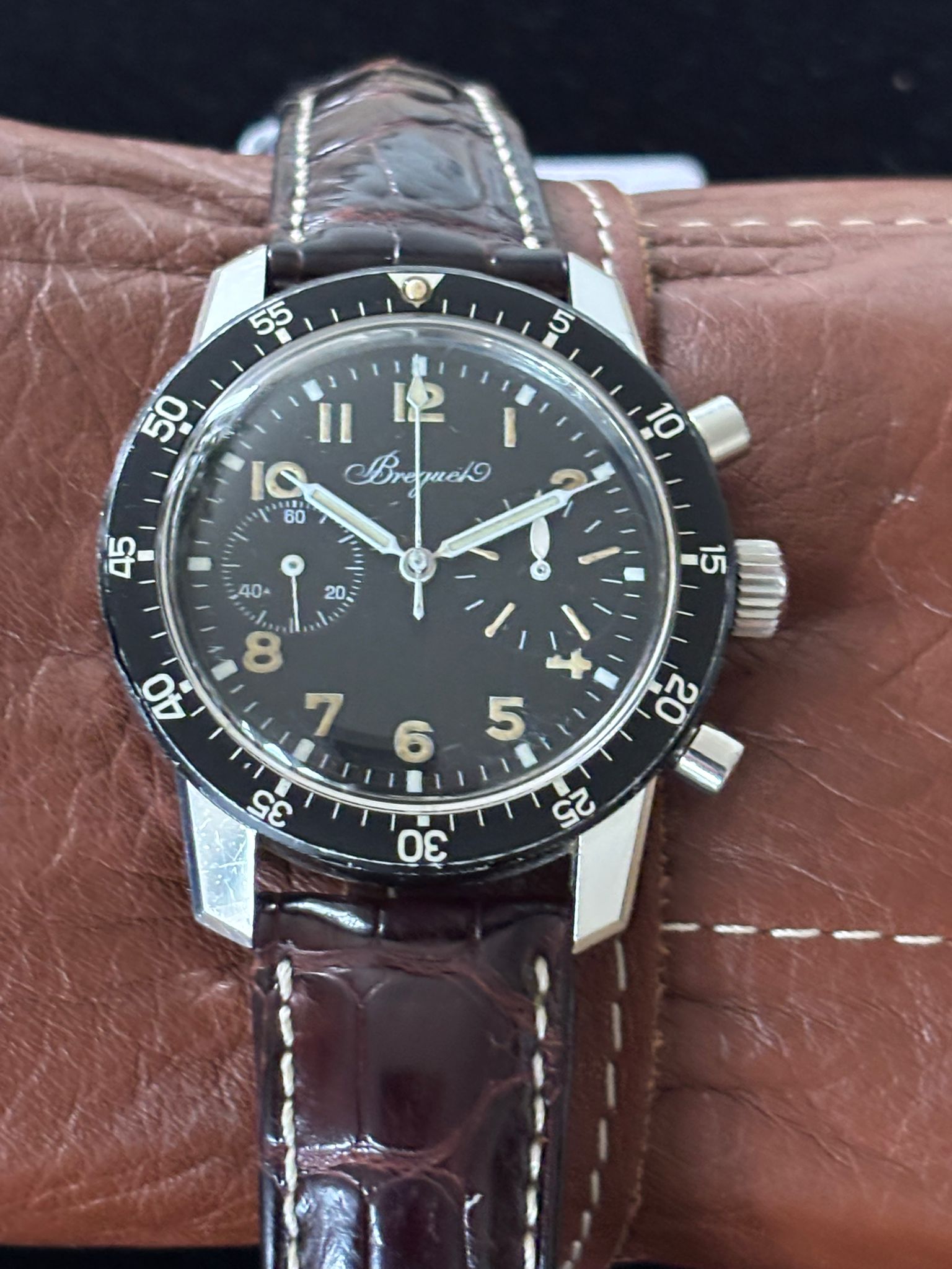 Breguet Type XX/XXI Vintage Style Chronograph Watch