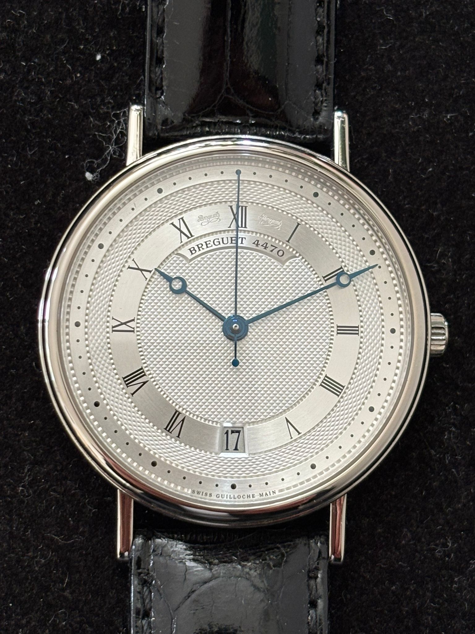Breguet Classique Watch with Guilloché Dial