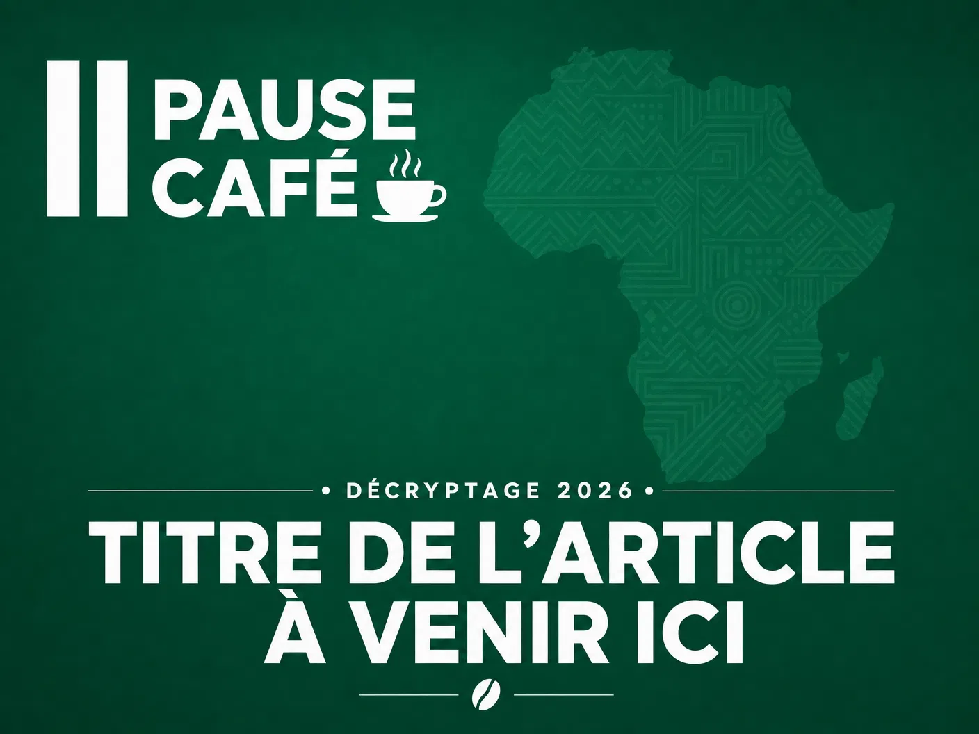 Pause Café : Pourquoi les startups africaines lèvent des fonds à Londres plutôt qu'à Dakar