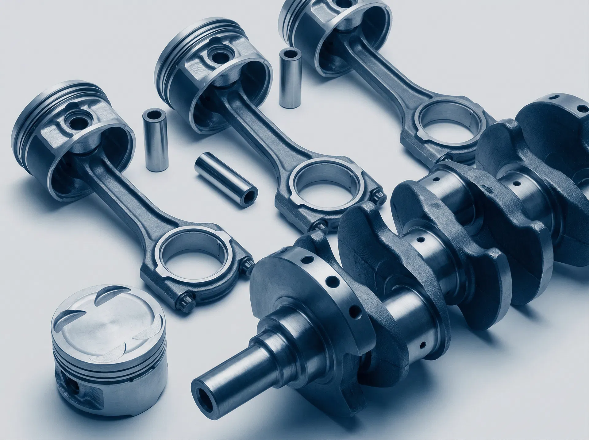 Engine components protected by WOC Dexos