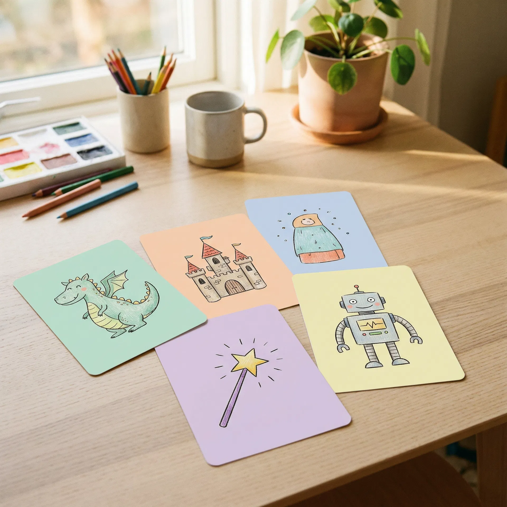 Story Starters & Drawing Prompts