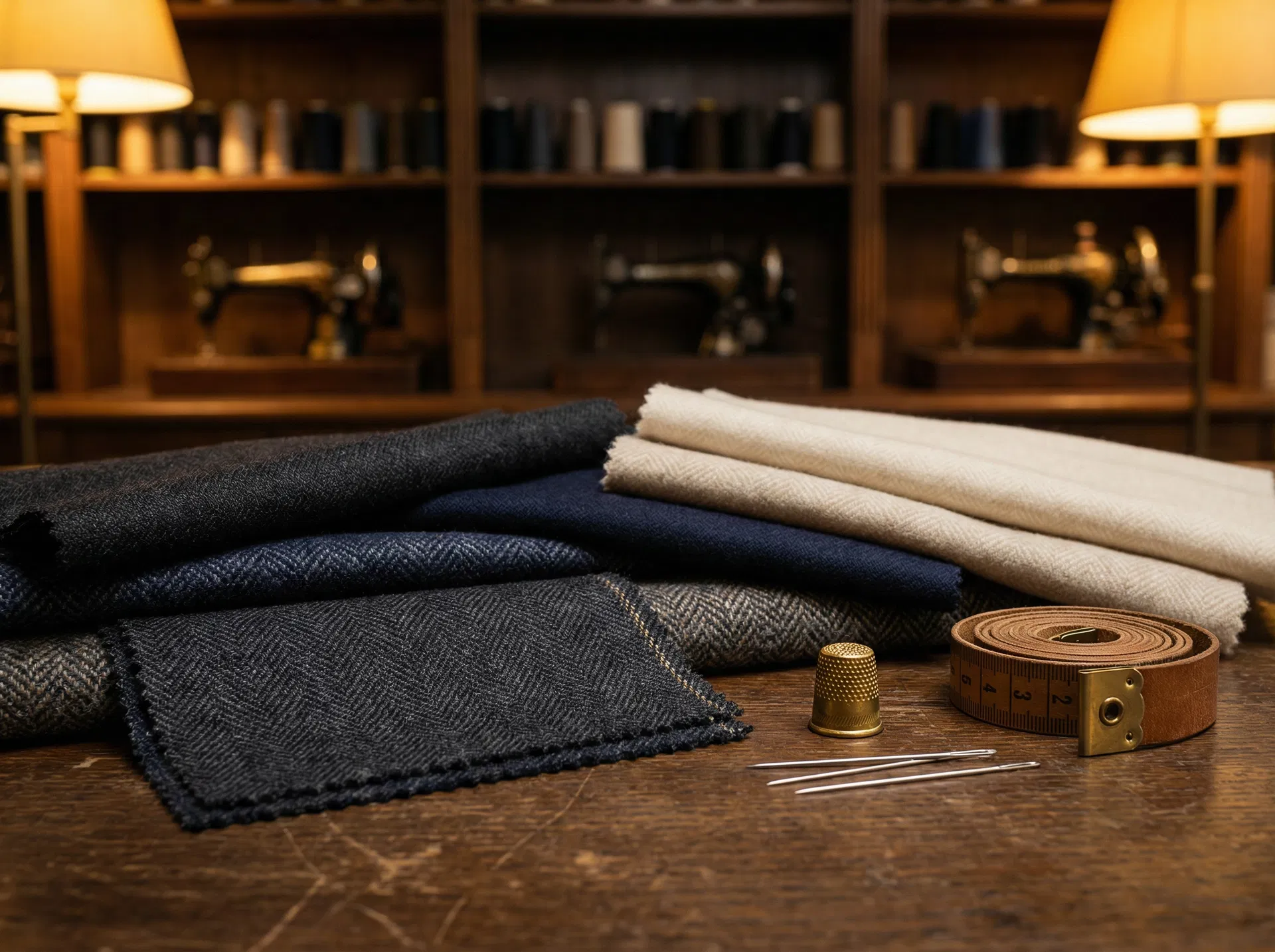 Premium Stoffe und Werkzeug im Cebi Atelier Wien