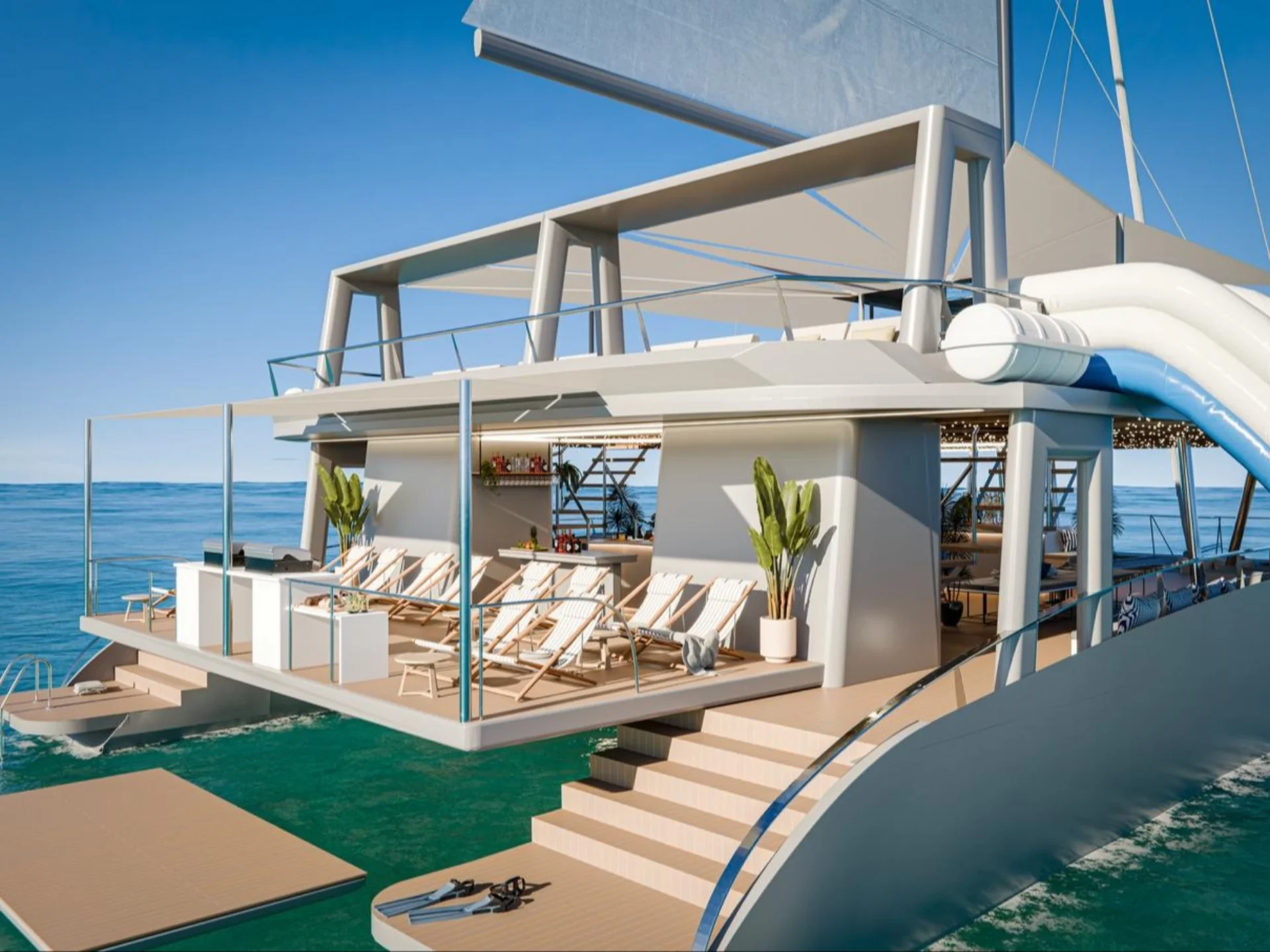 AZUL CATAMARAN - Custom