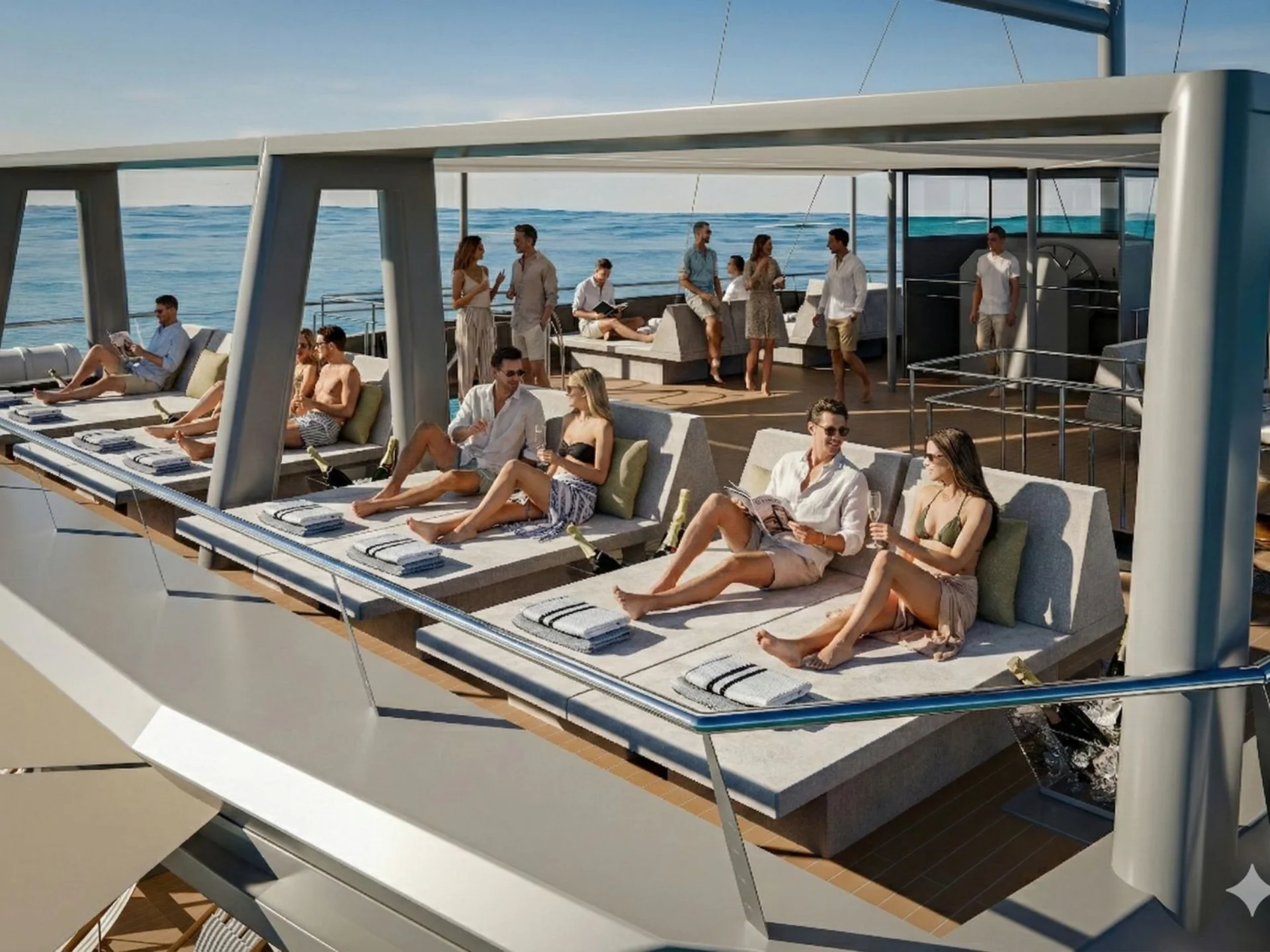 AZUL CATAMARAN - Custom