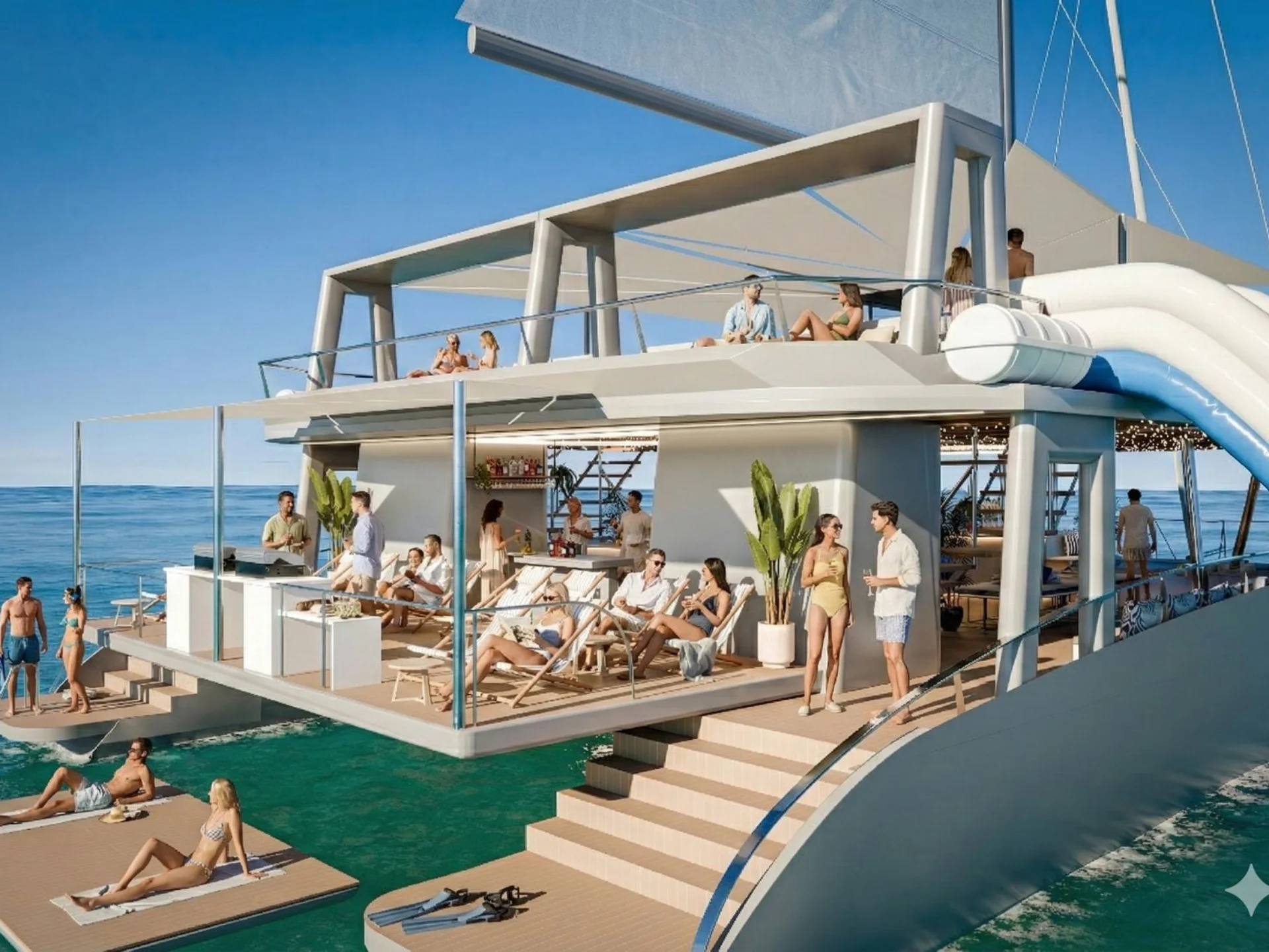 AZUL CATAMARAN - Custom