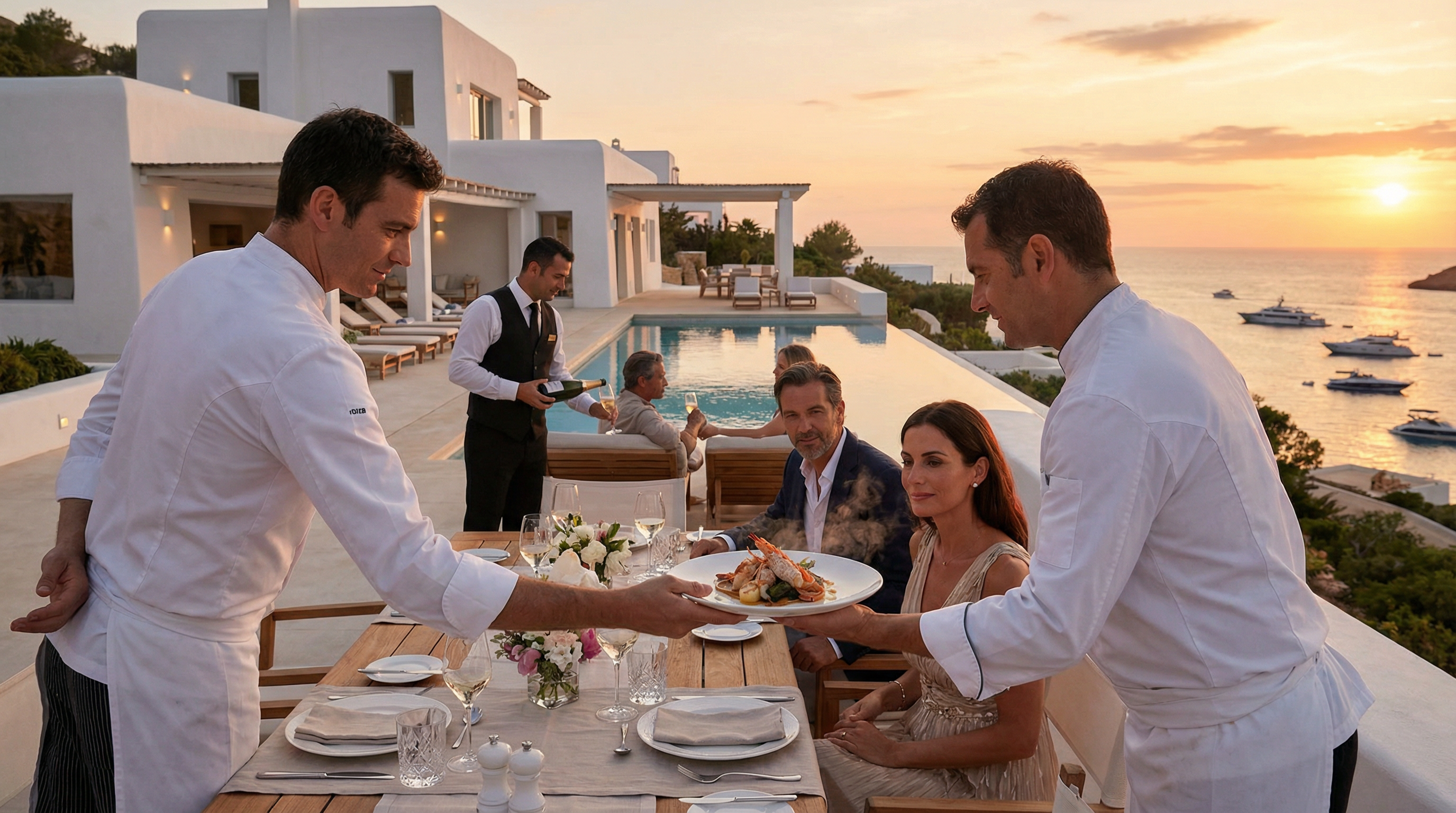 Ibiza Villa Staff: Private Chefs, Butlers, Nannies & More