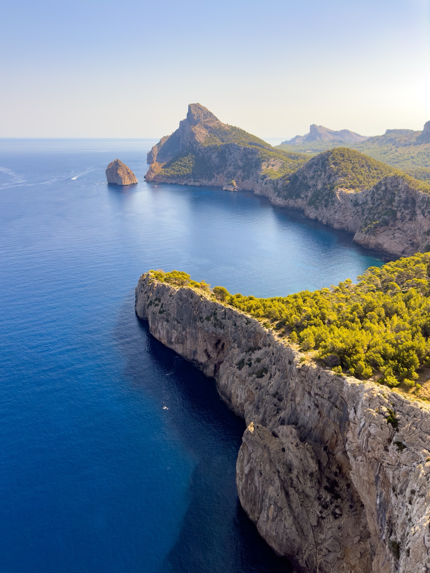 Ibiza aerial view