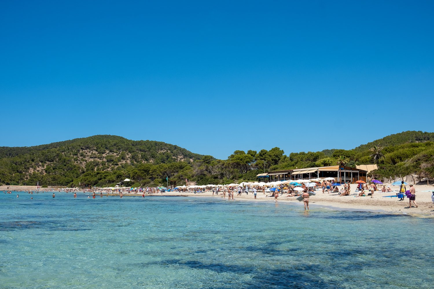 Ses Salines beach in Ibiza