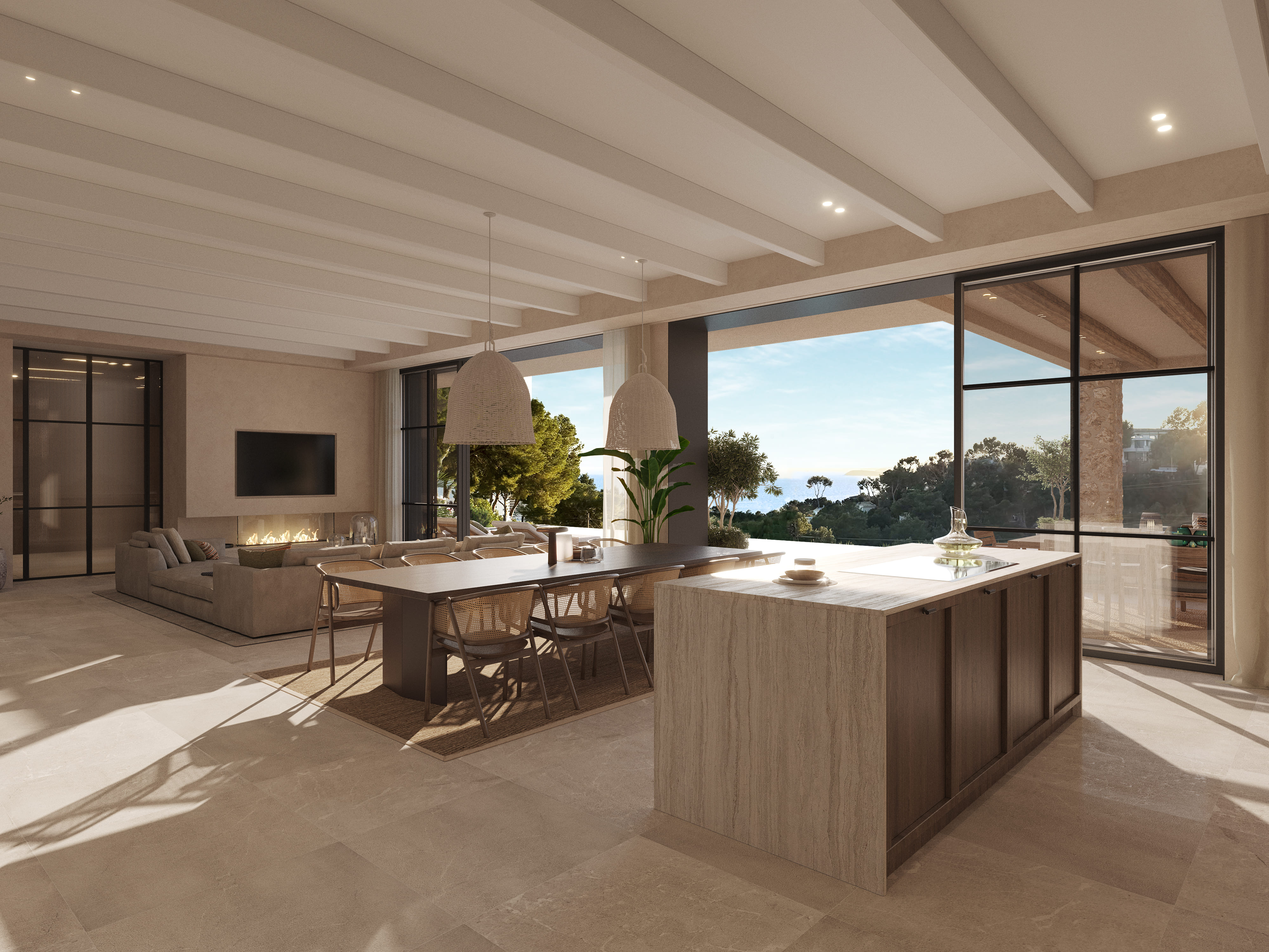 Contemporary Mediterranean Villa with Stunning Sea Views in Costa d'en Blanes - Photo 3