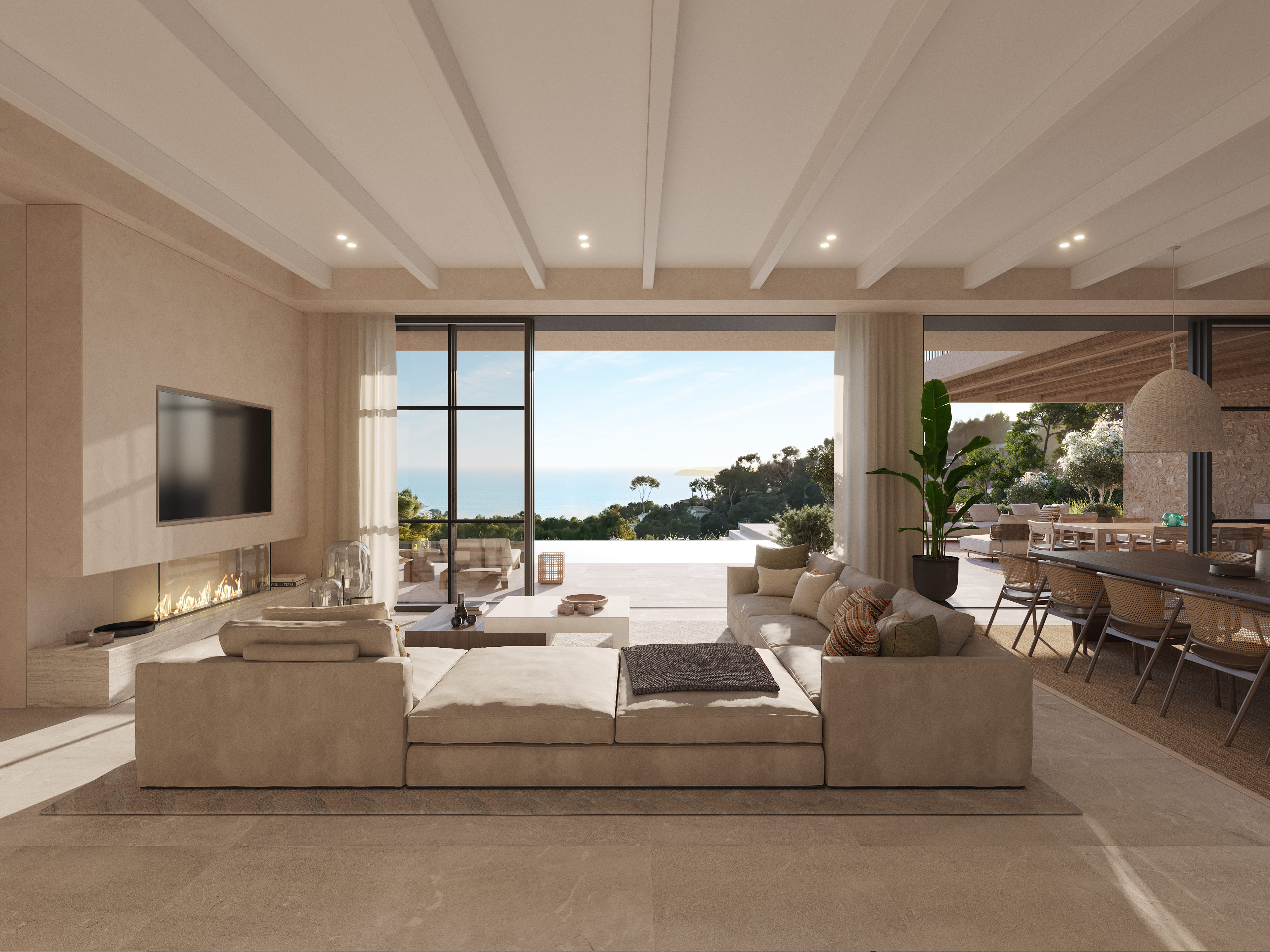 Contemporary Mediterranean Villa with Stunning Sea Views in Costa d'en Blanes - Photo 4