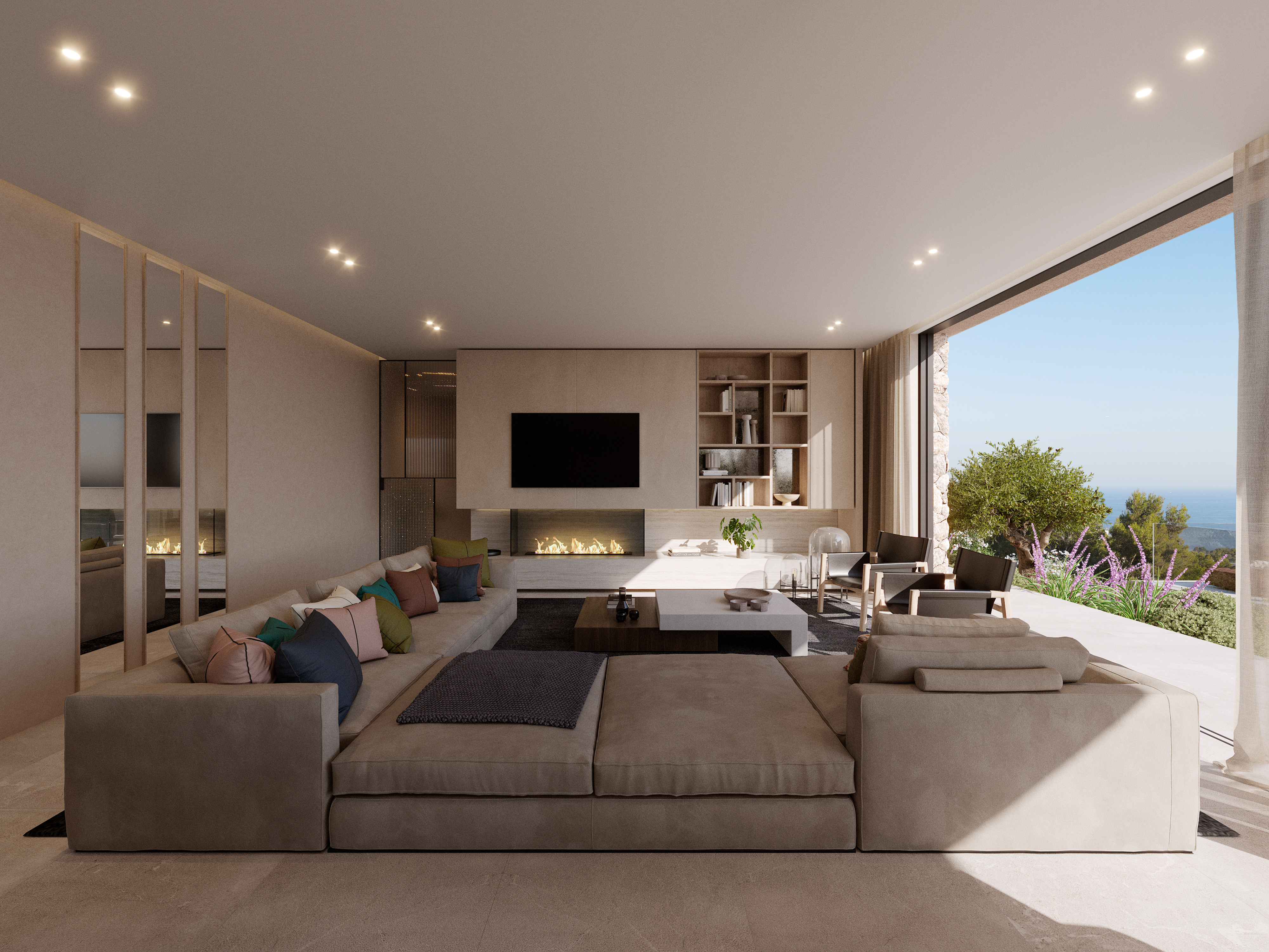 Panoramic Sea View Villa in Costa d'en Blanes - Photo 3