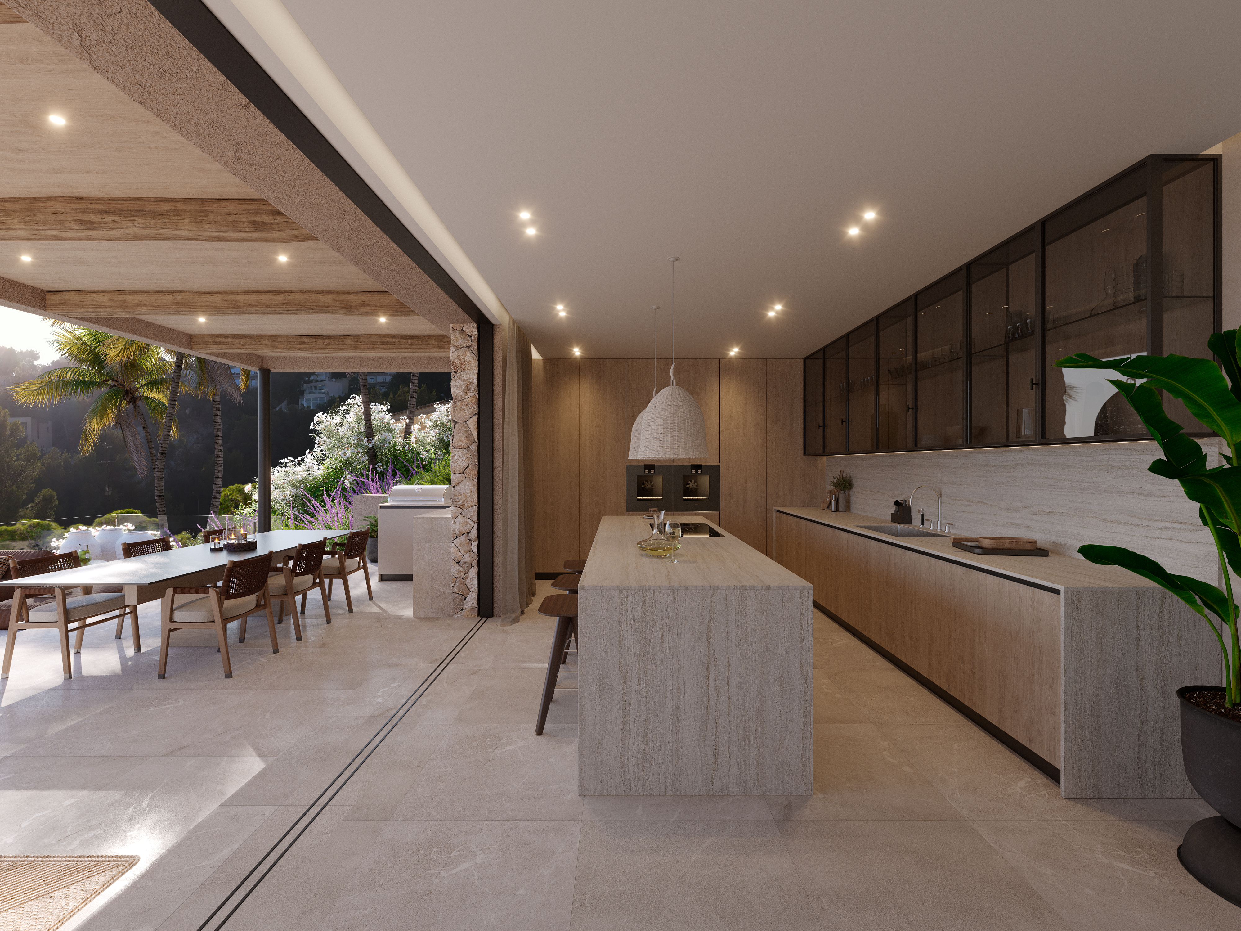 Panoramic Sea View Villa in Costa d'en Blanes - Photo 4