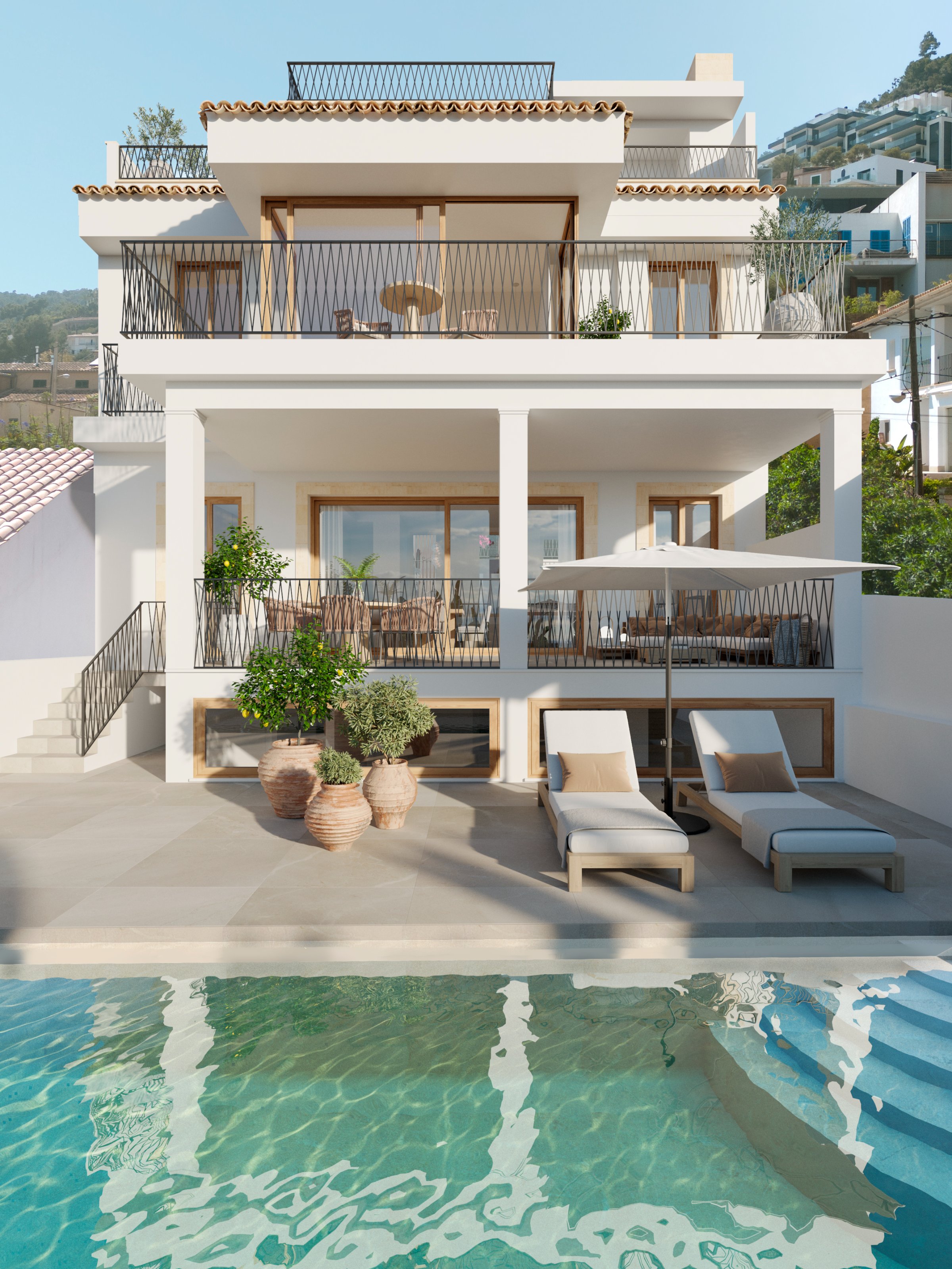 Elevated Living in Genova with Views Across Palma Bay